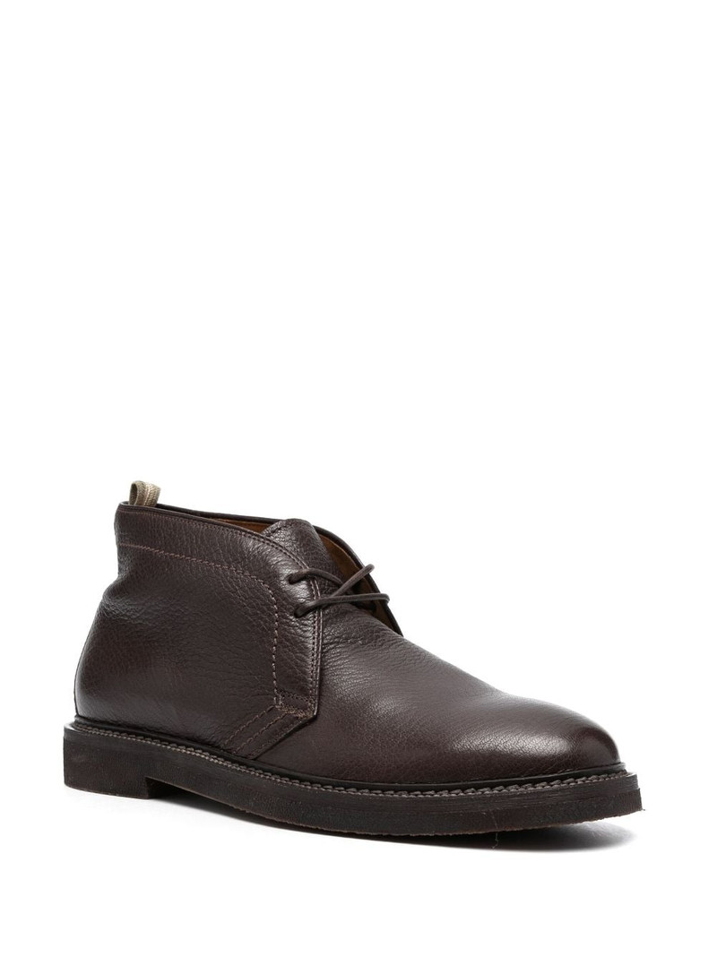 OFFICINE CREATIVE Hopkins leather boots outlook