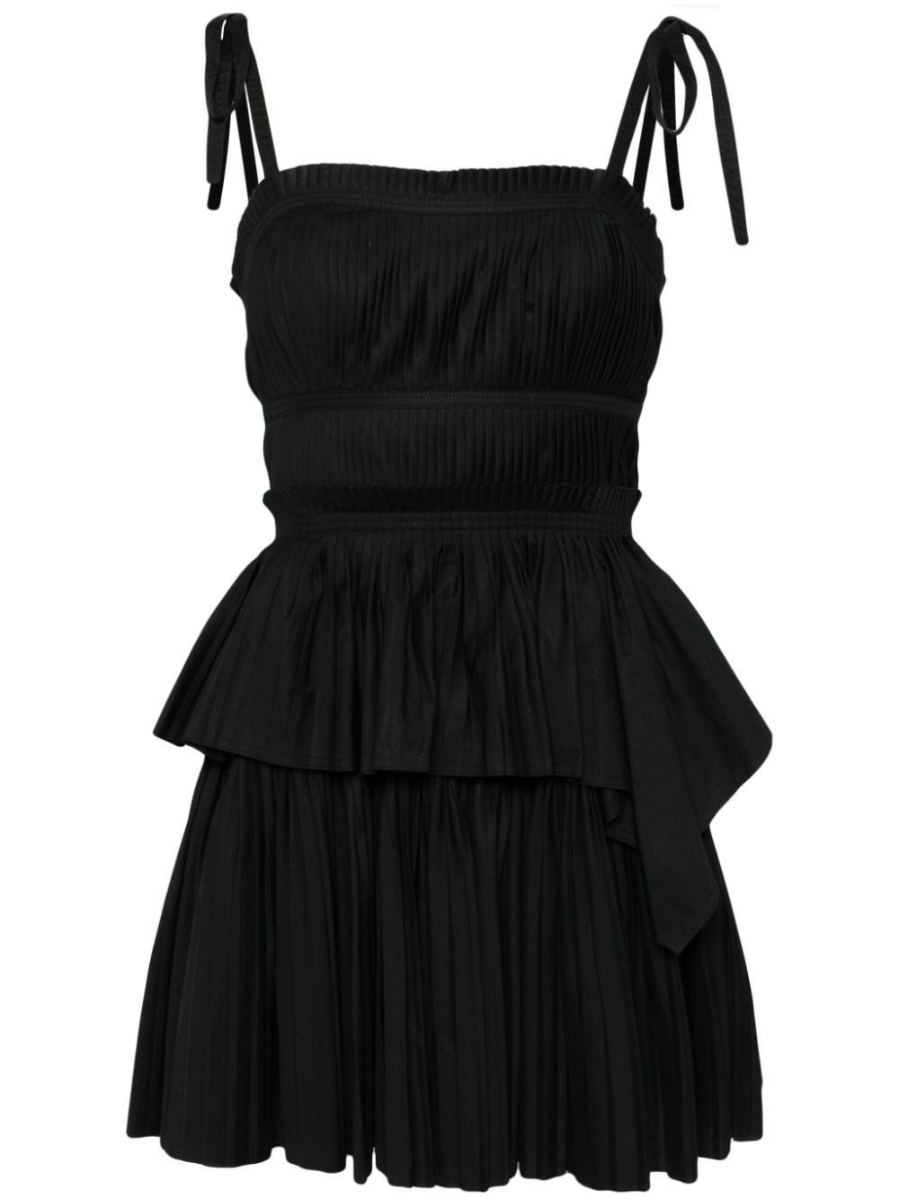 Bailey pleated minidress - 1