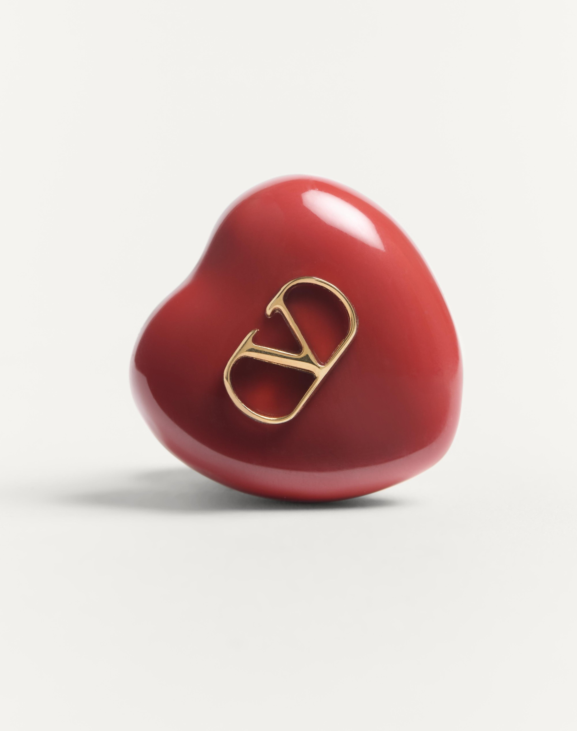 COEUR ROYAL EARRINGS IN METAL AND ENAMEL - 3