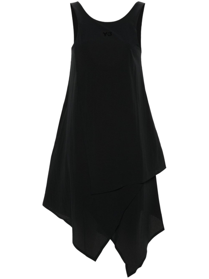 layered asymmetric mini dress 1