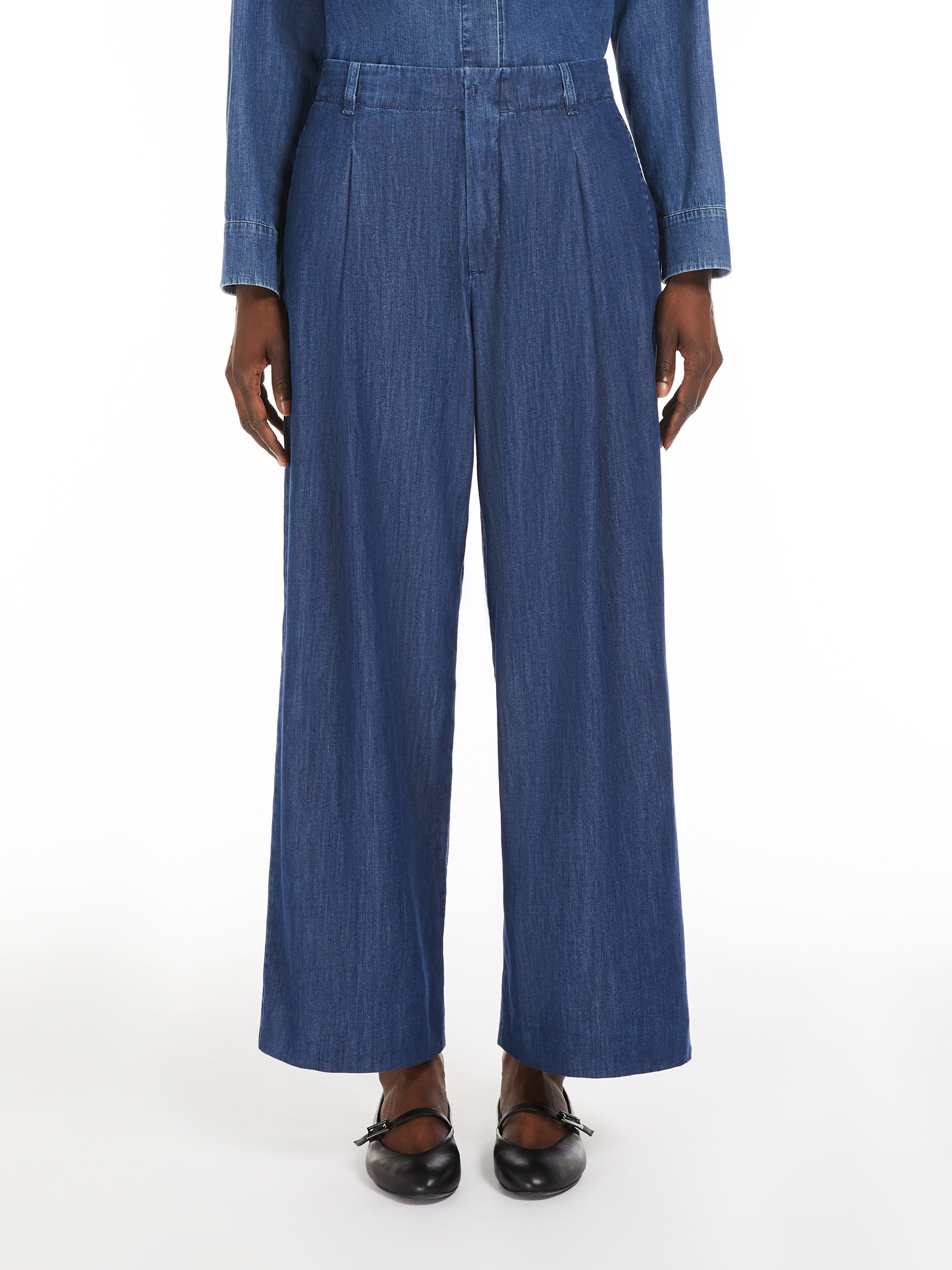 SOPHIE Barrel-leg denim trousers - 3