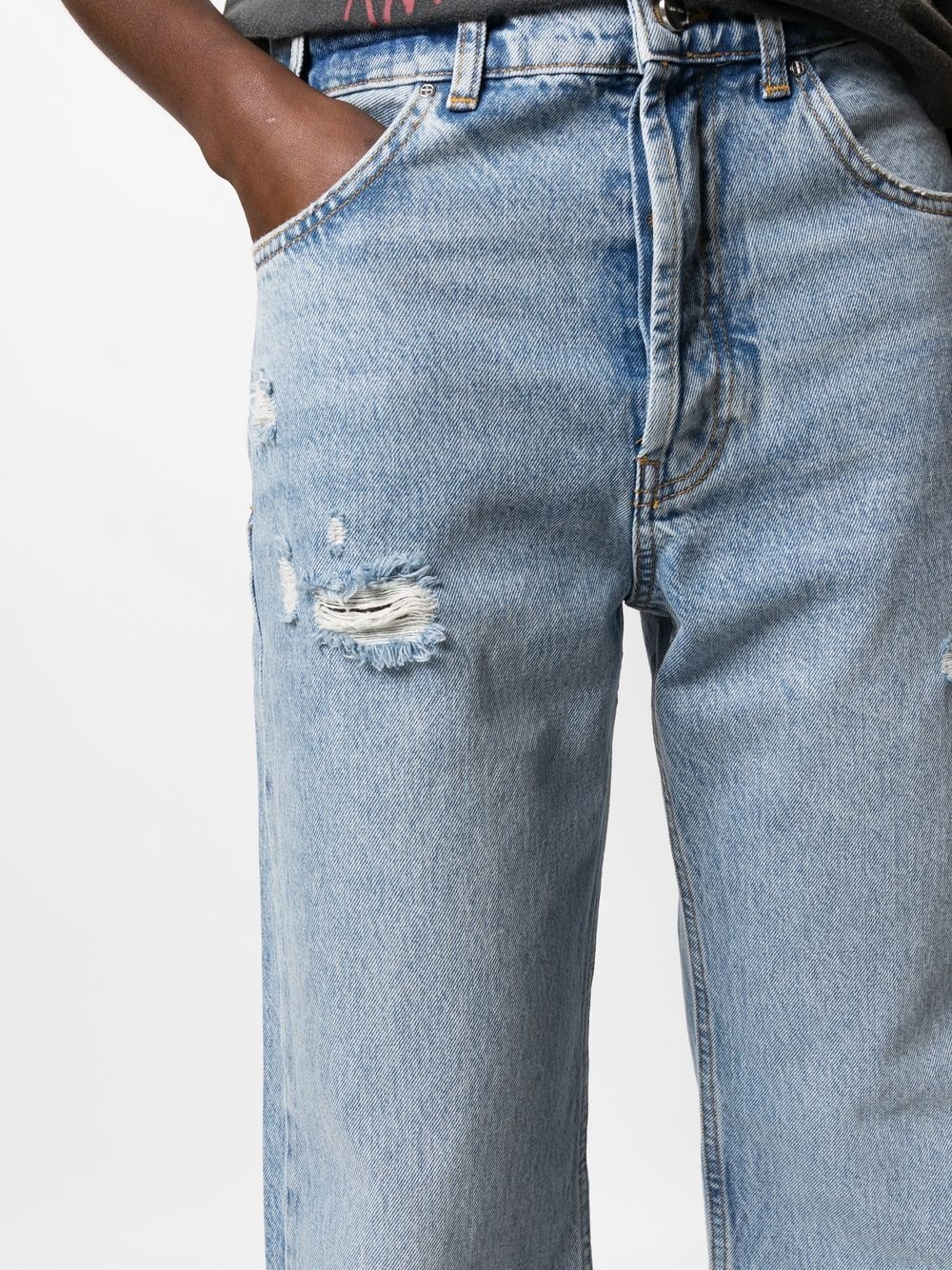Gavin mid-rise straight jeans - 5