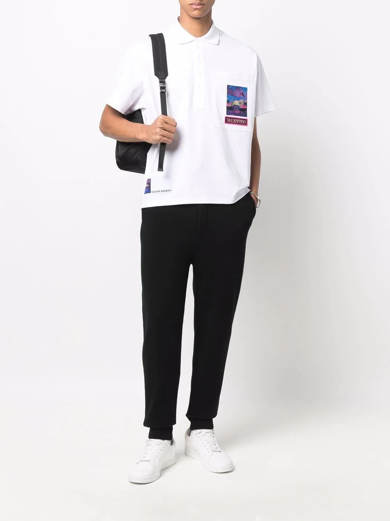 Valentino tapered track trousers outlook