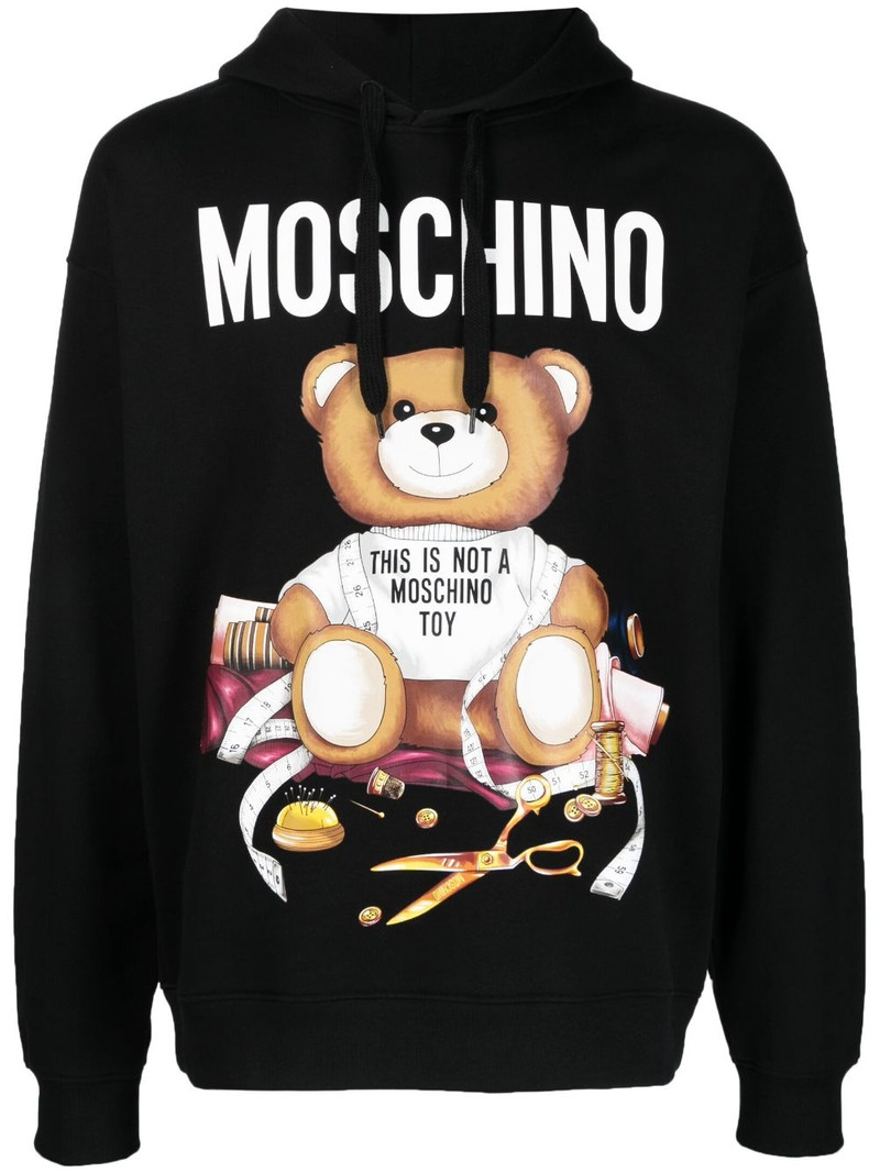 Teddy Bear organic cotton hoodie 1