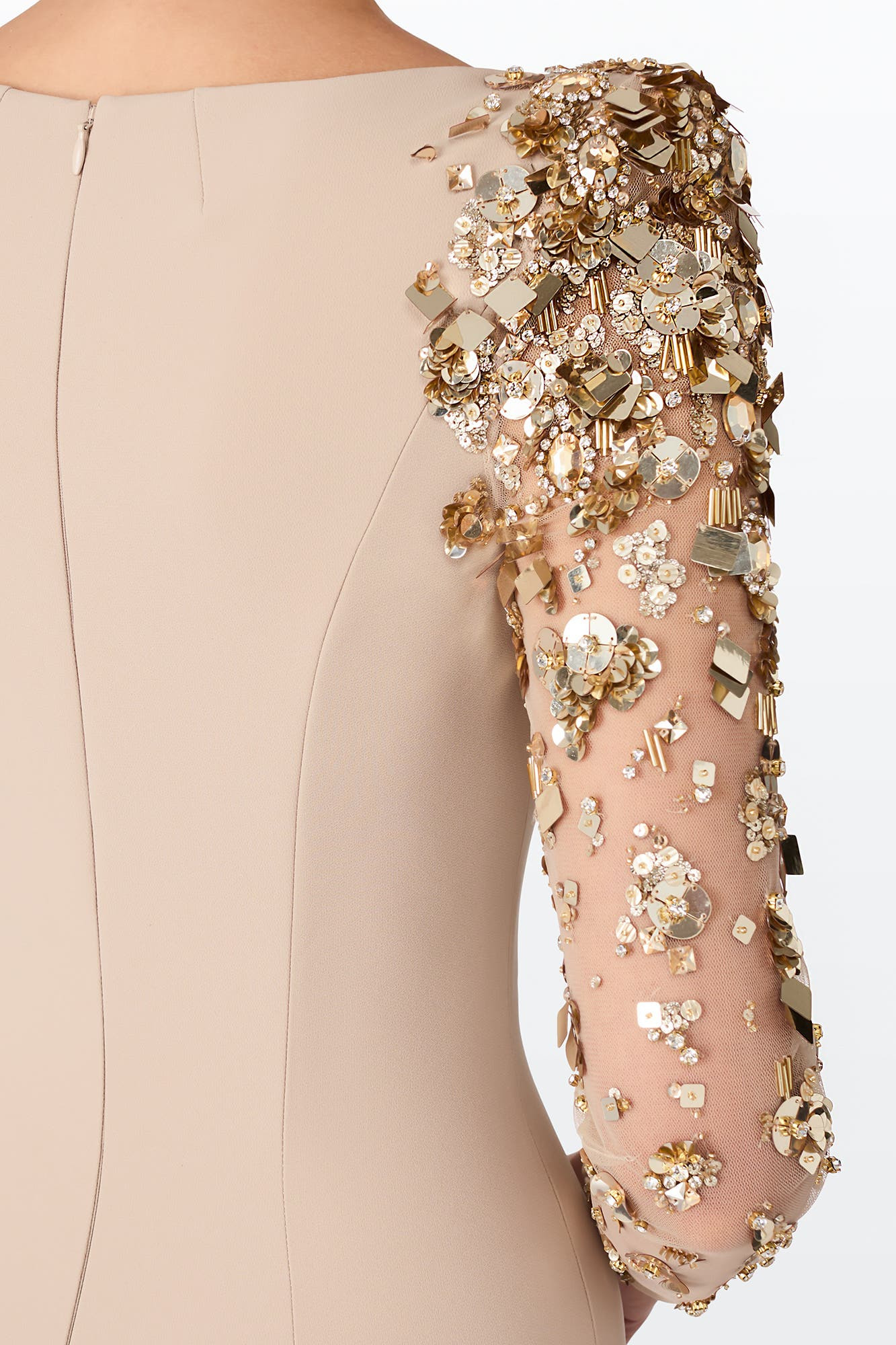Jenny Packham Sylvia Maxi Dress in Cashmere at Nordstrom - 5