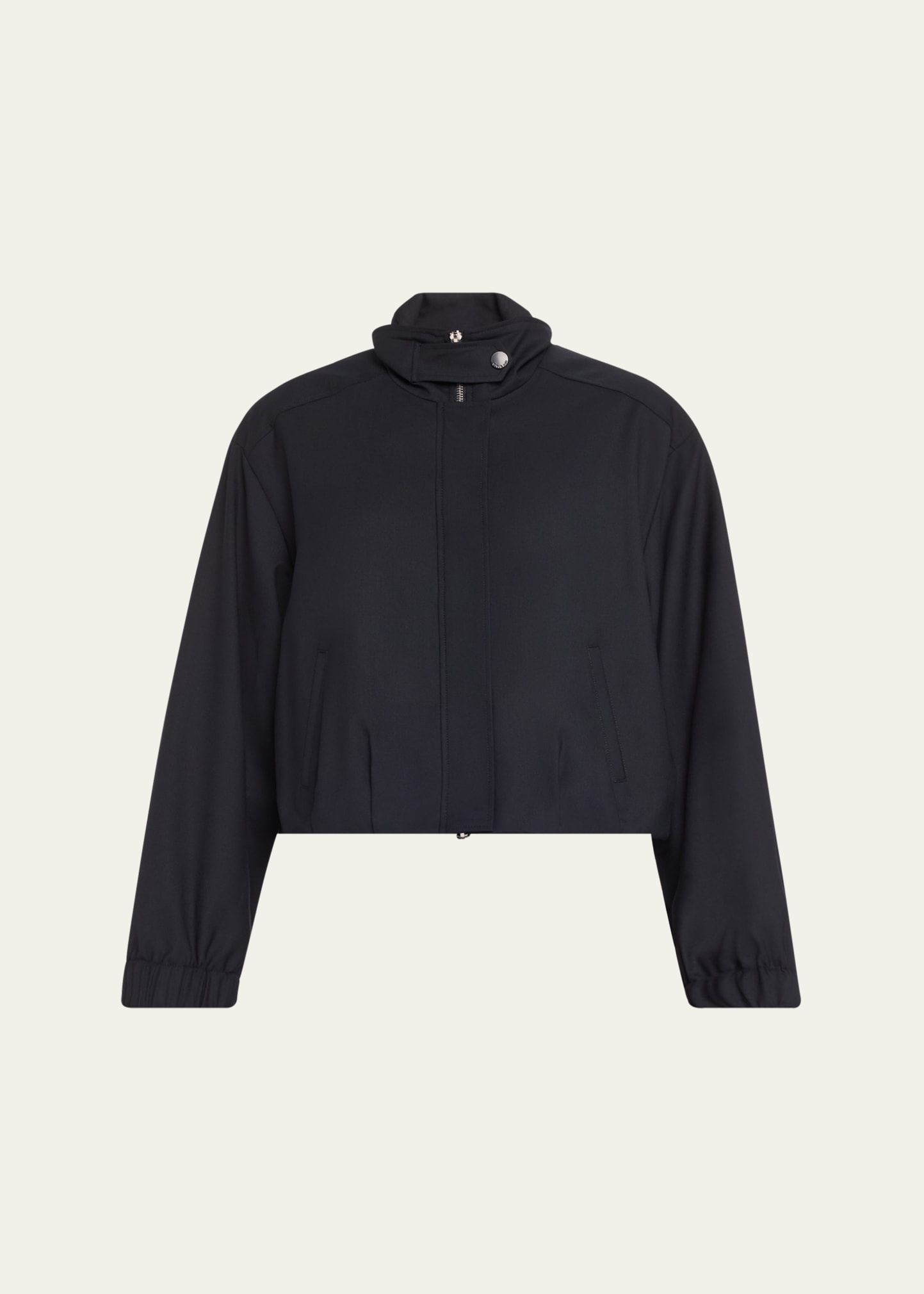 Geniveve Cropped Track Jacket - 1