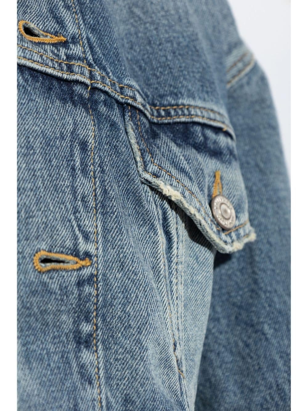 Hourglass denim jacket - 5