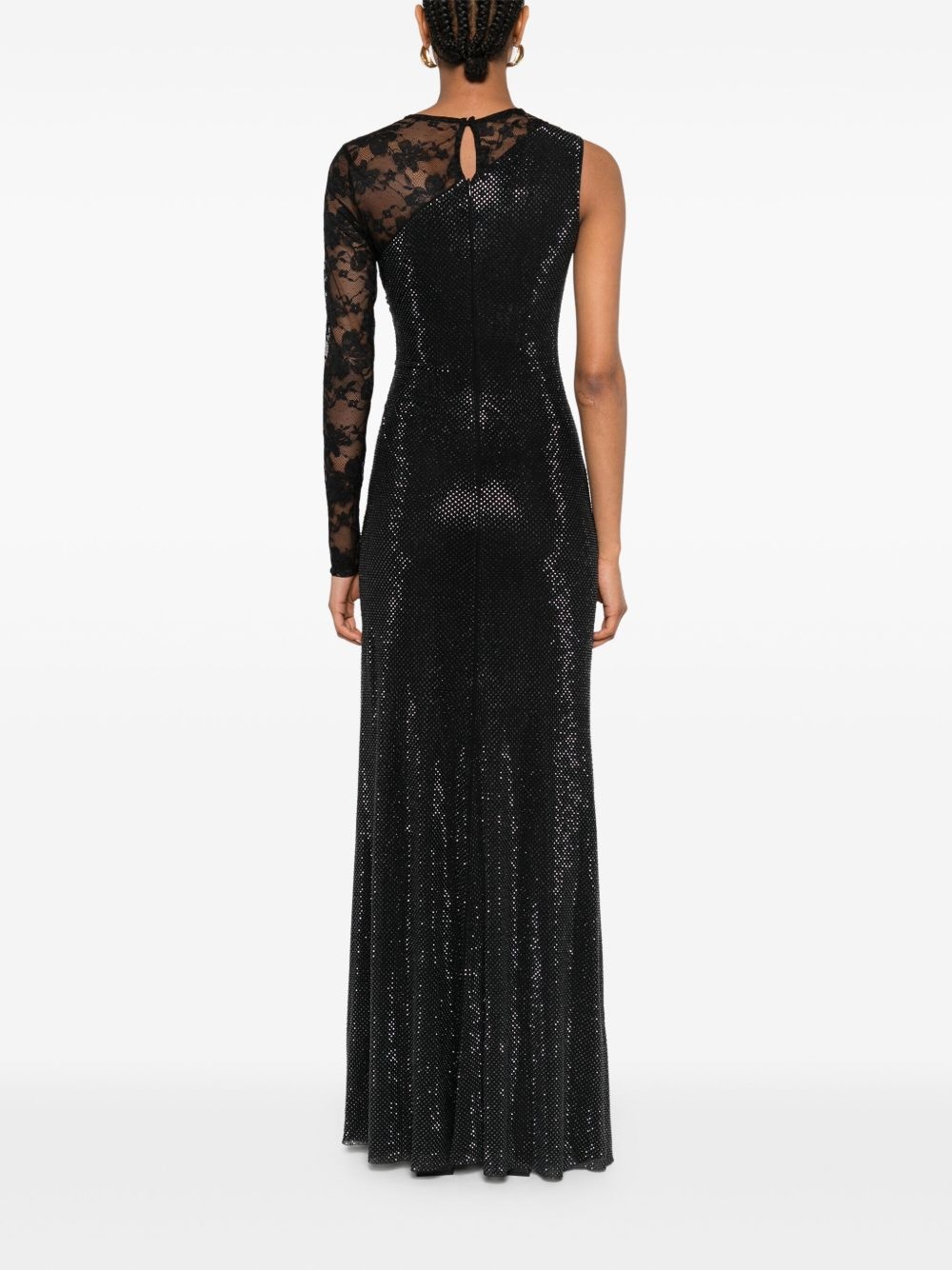rhinestone-embellished maxi dress - 4