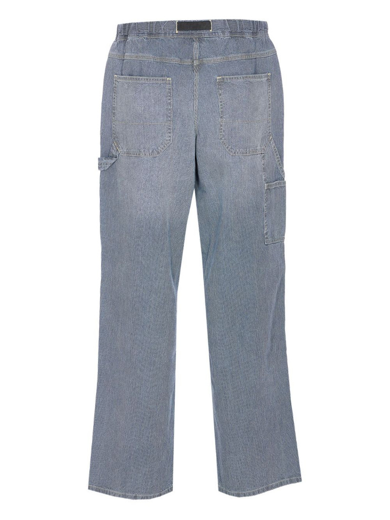 GRAMICCI striped-pattern belted-waist trousers outlook