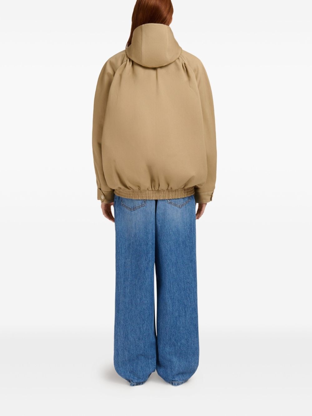 hooded zip-up jacket - 4