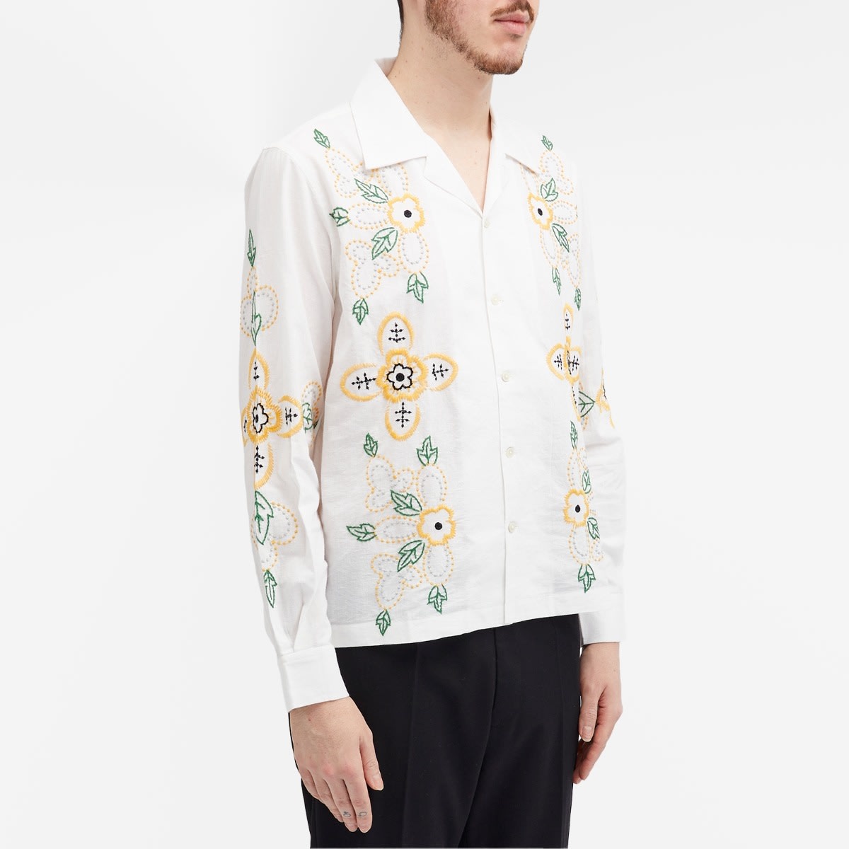 BODE Embroidered Buttercup Shirt - 2