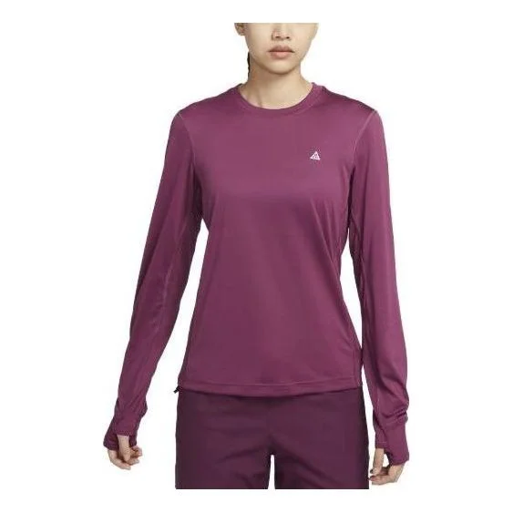 (WMNS) Nike ACG Dri-FIT ADV Goat Rocks Long-Sleeve T-Shirt 'Purple' DQ5852-653 - 1