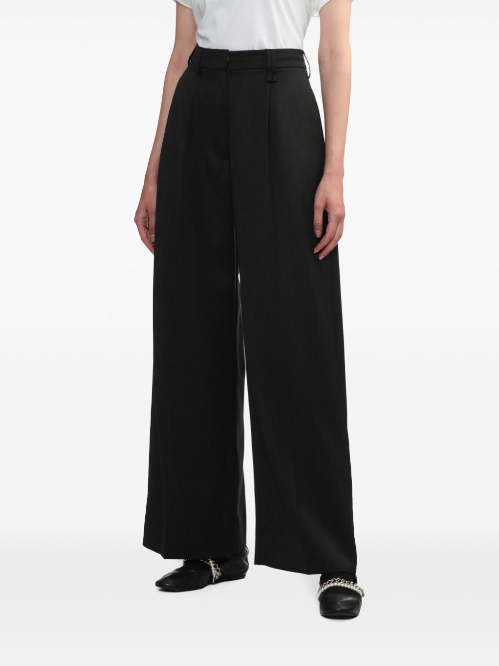 cropped tailored trousers - 3