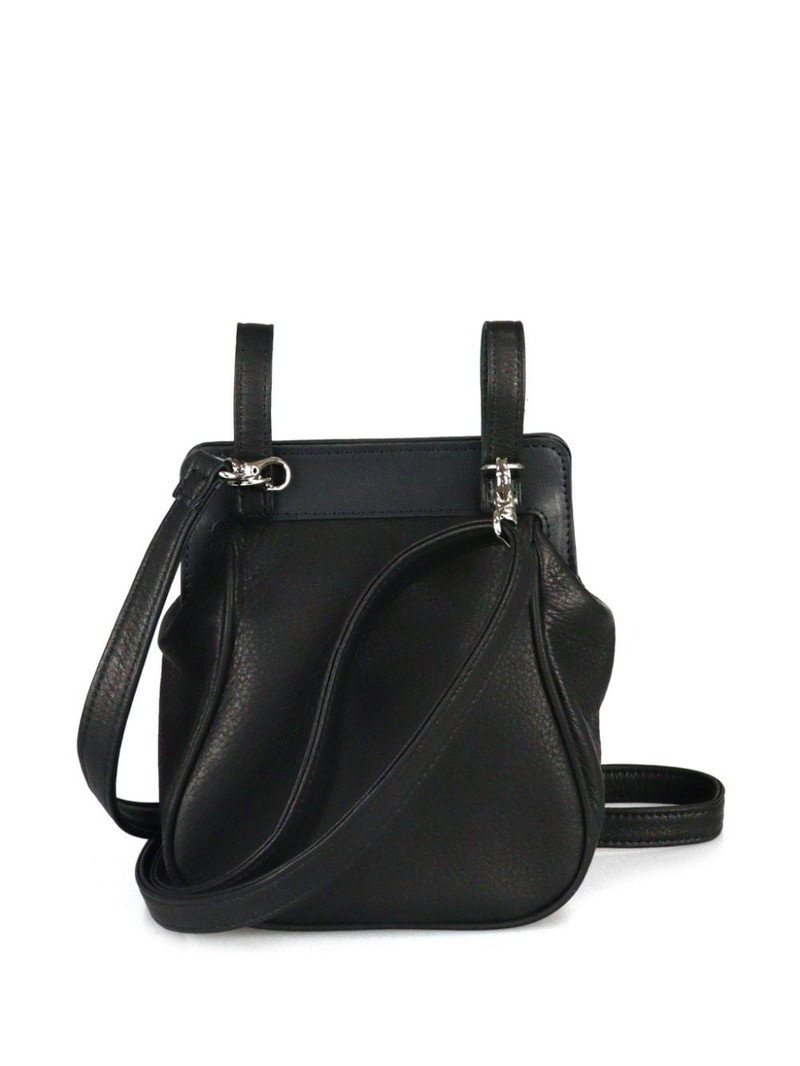 Yohji Yamamoto 2 Way Medicine leather messenger bag outlook