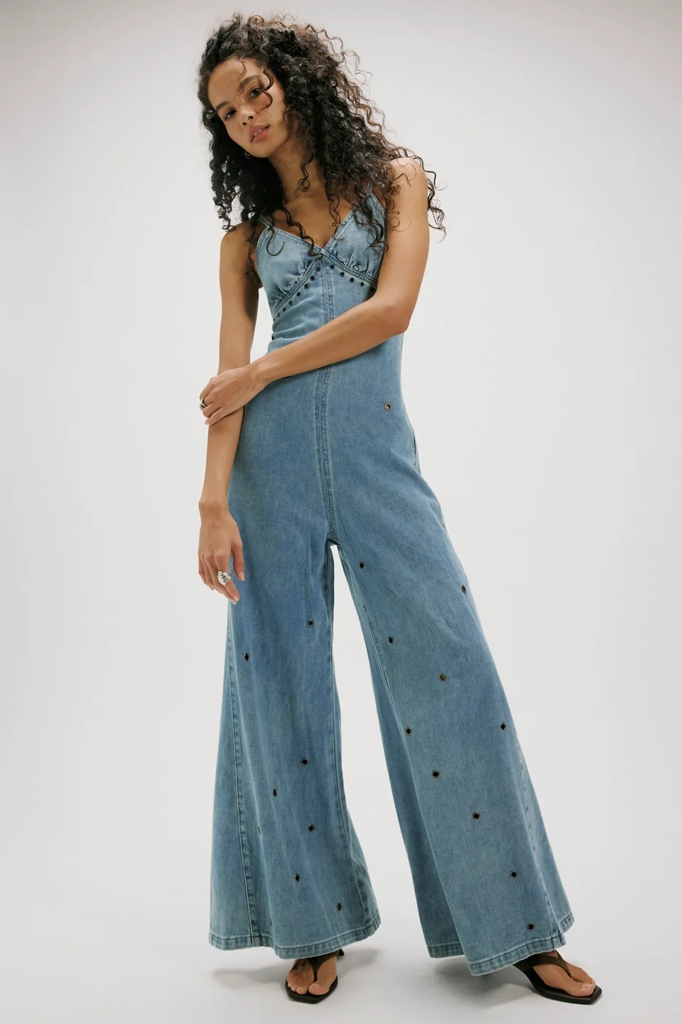 OneTeaspoon Brigitte Wide Leg Jumpsuit - 1