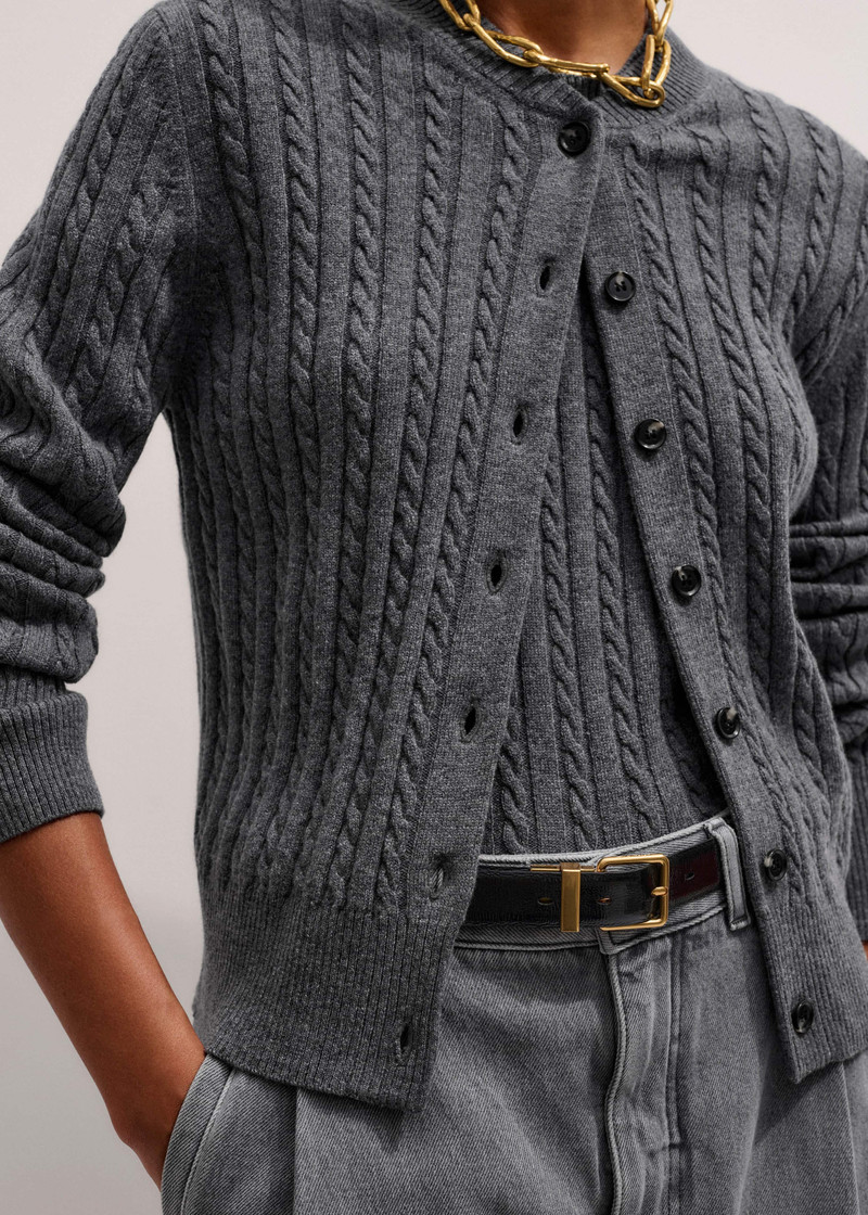 ME+EM Micro Cable Cardigan outlook
