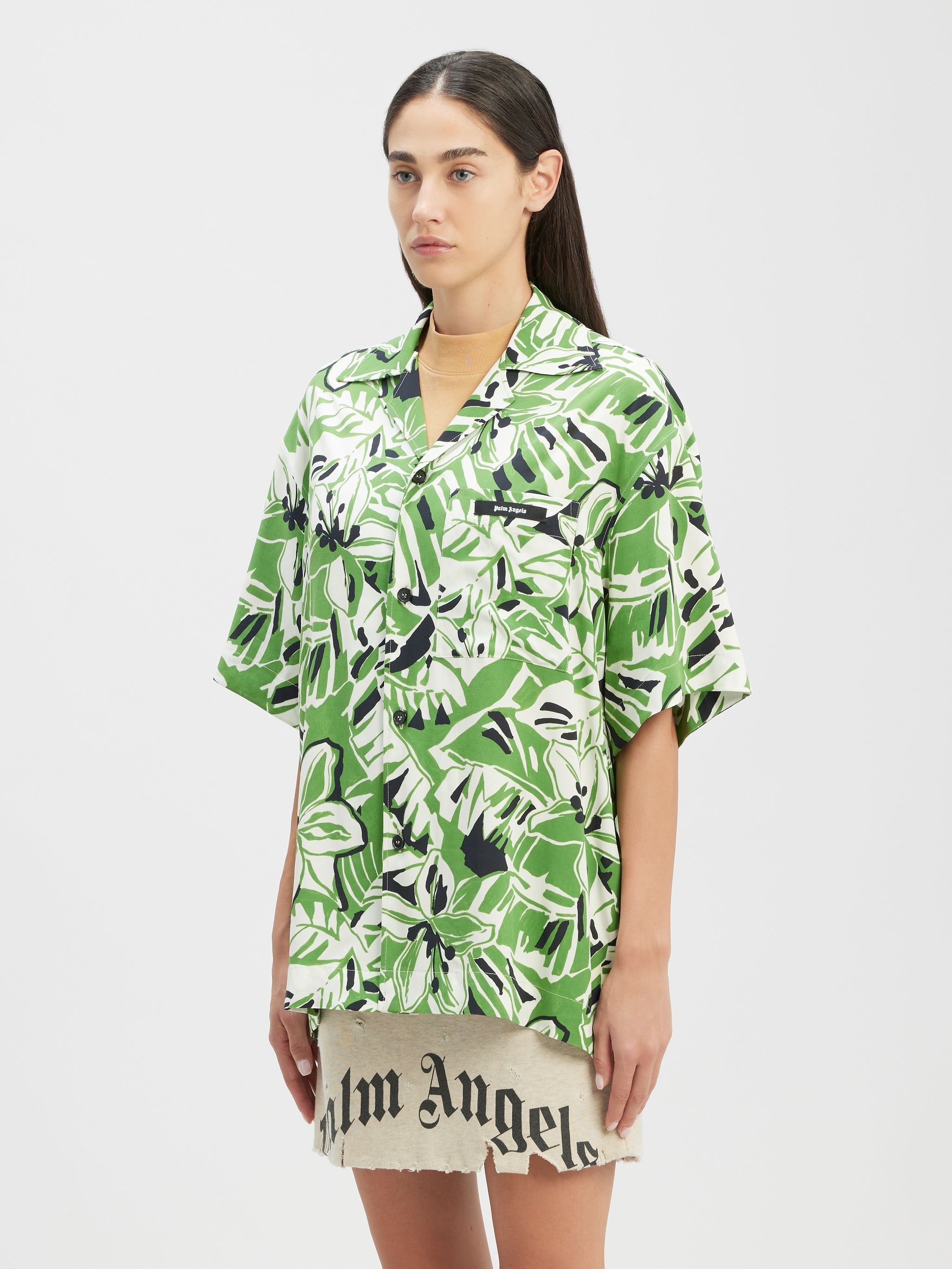 Hibiscus Bowling Shirt - 4