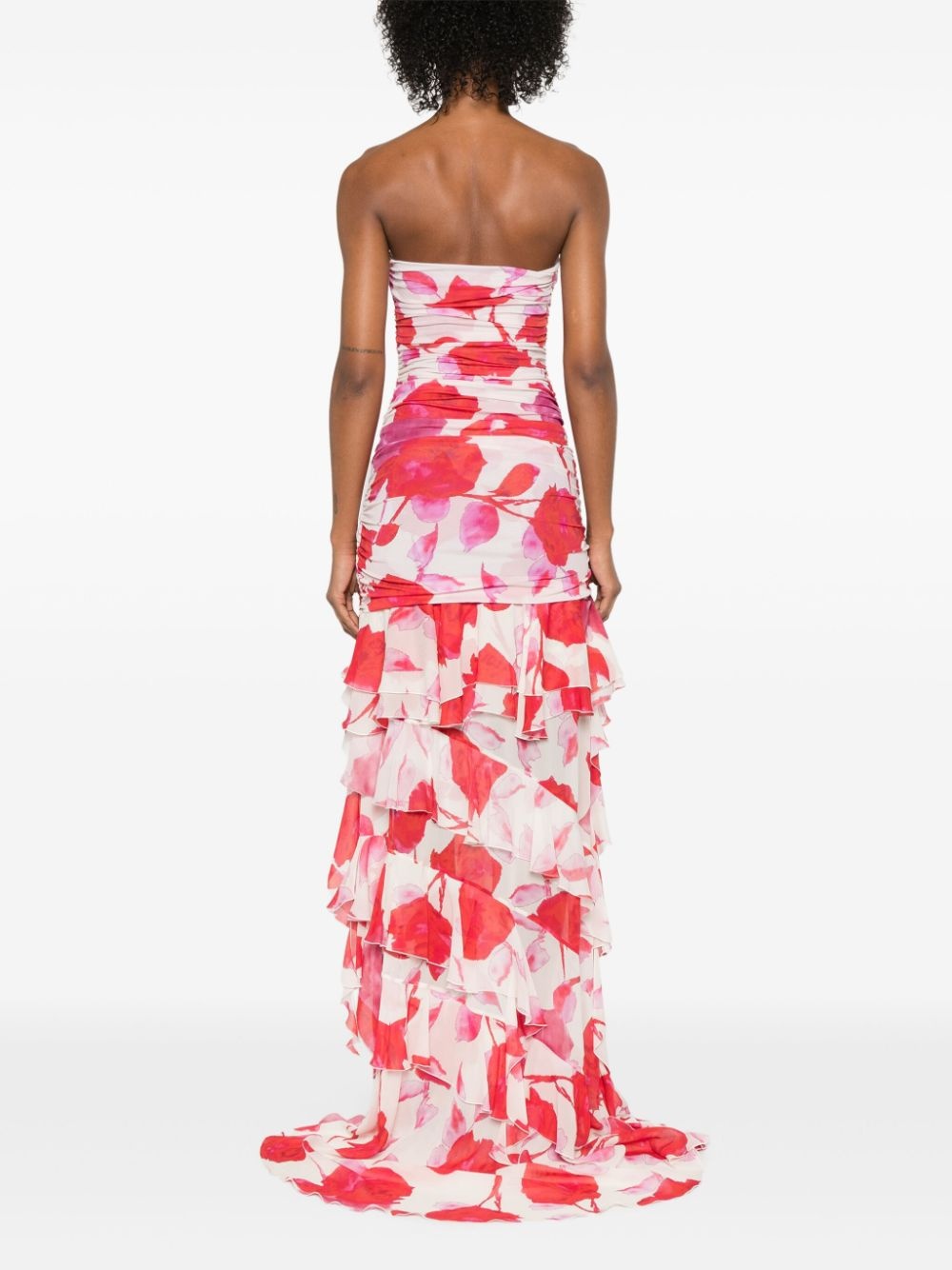 printed maxi dress - 4
