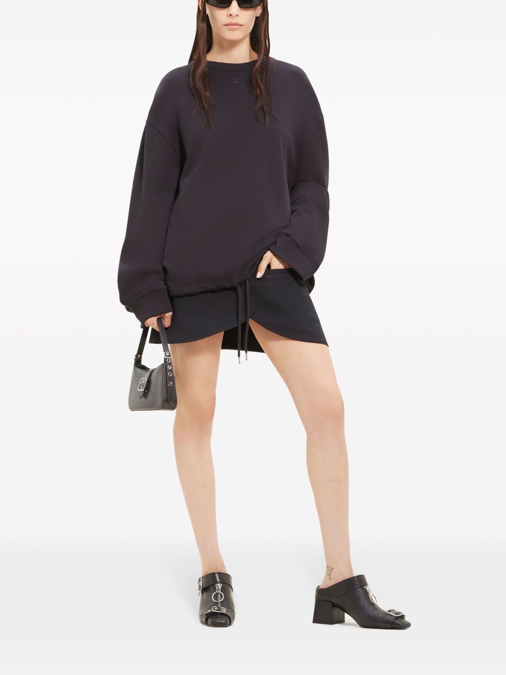 elasticated fleece jumper - 2