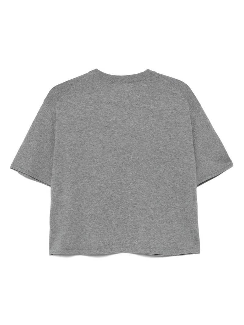 LISA YANG crew neck T-shirt outlook