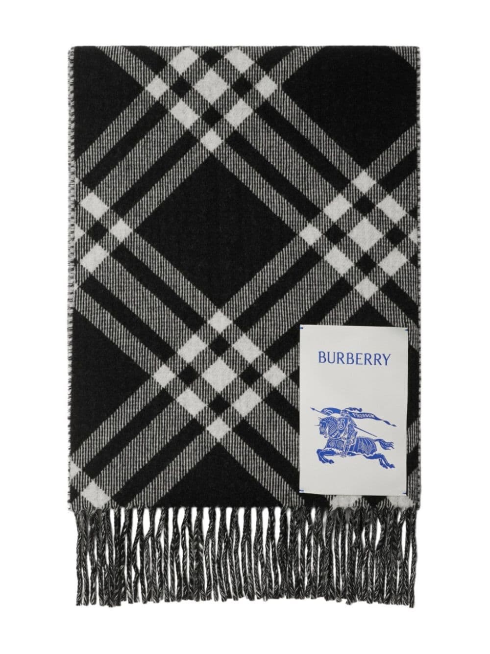 rose-print cashmere scarf - 2