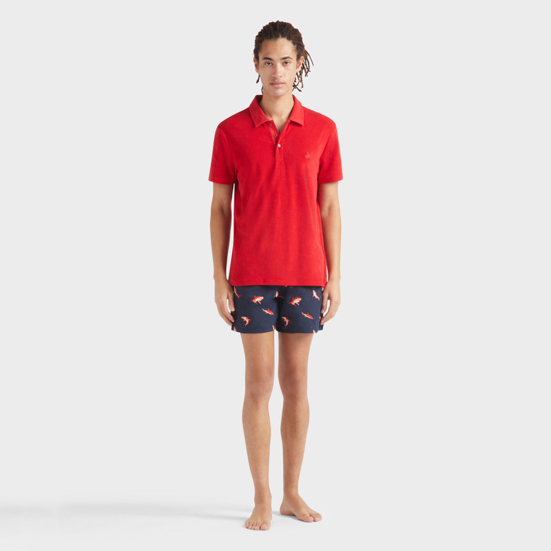Vilebrequin Men Terry Polo Solid outlook