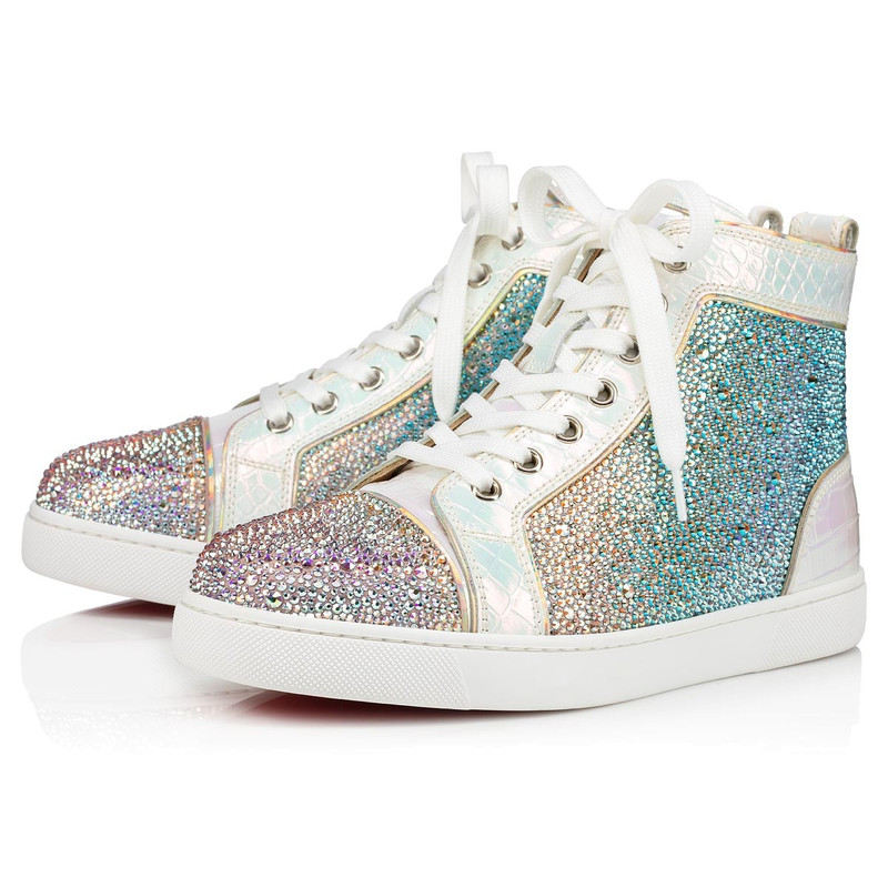 LOUIS WOMAN STRASS DEGRADE FLAT 1