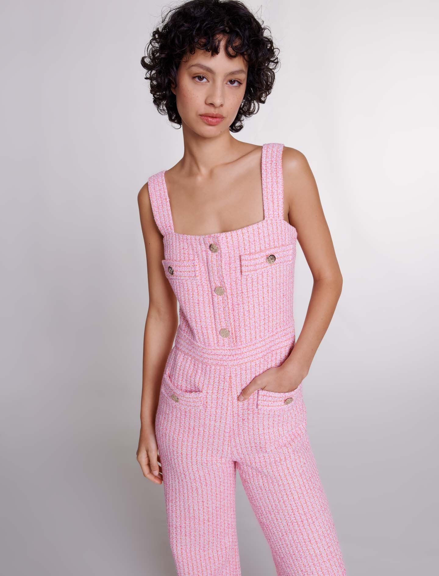 Tweed dungarees - 3