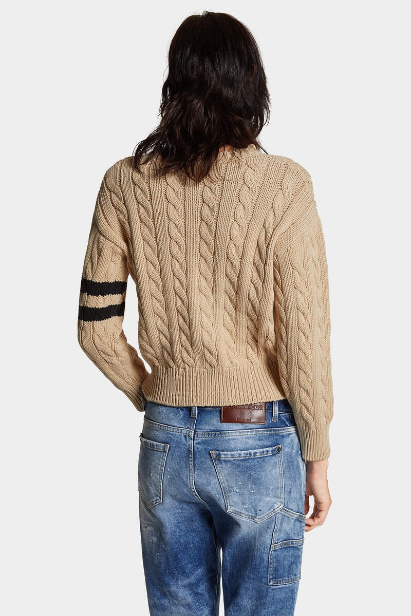 DENIM MIX PULLOVER - 4