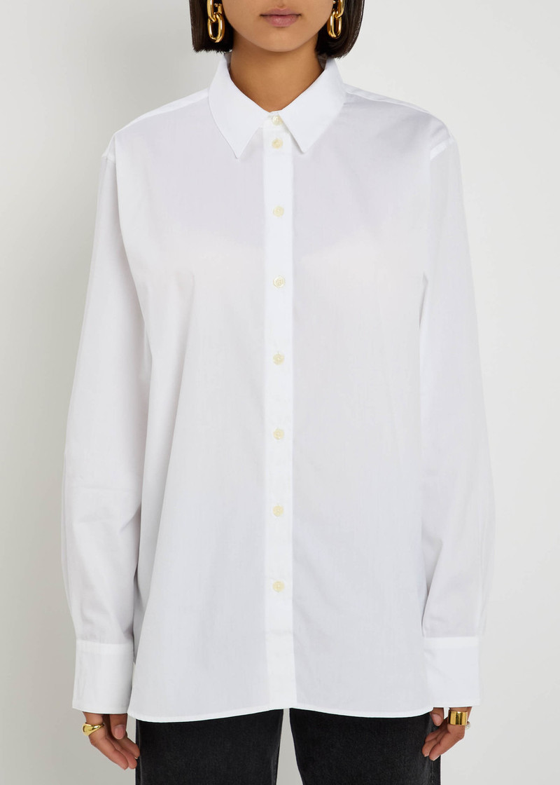 ANINE BING Anine Bing Essie Cotton-poplin Shirt outlook