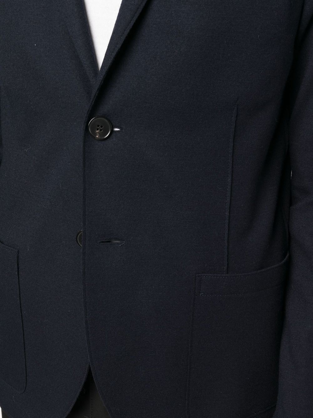virgin-wool single-breasted blazer - 5