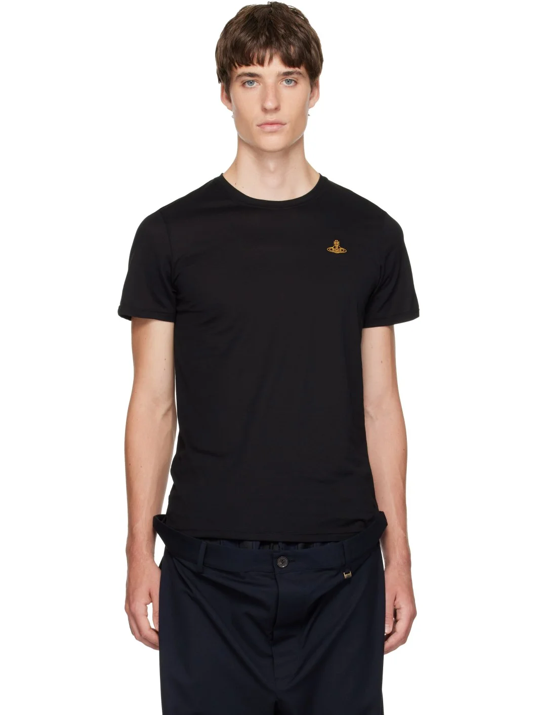 Black 'Undershirt' T-shirt - 1
