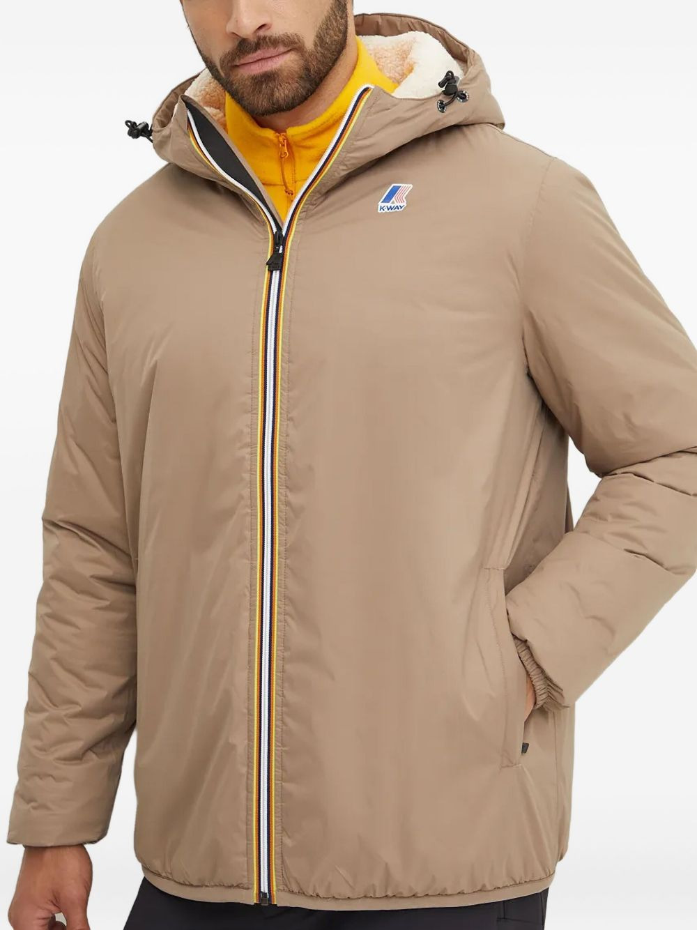 hooded padded jacket - 5
