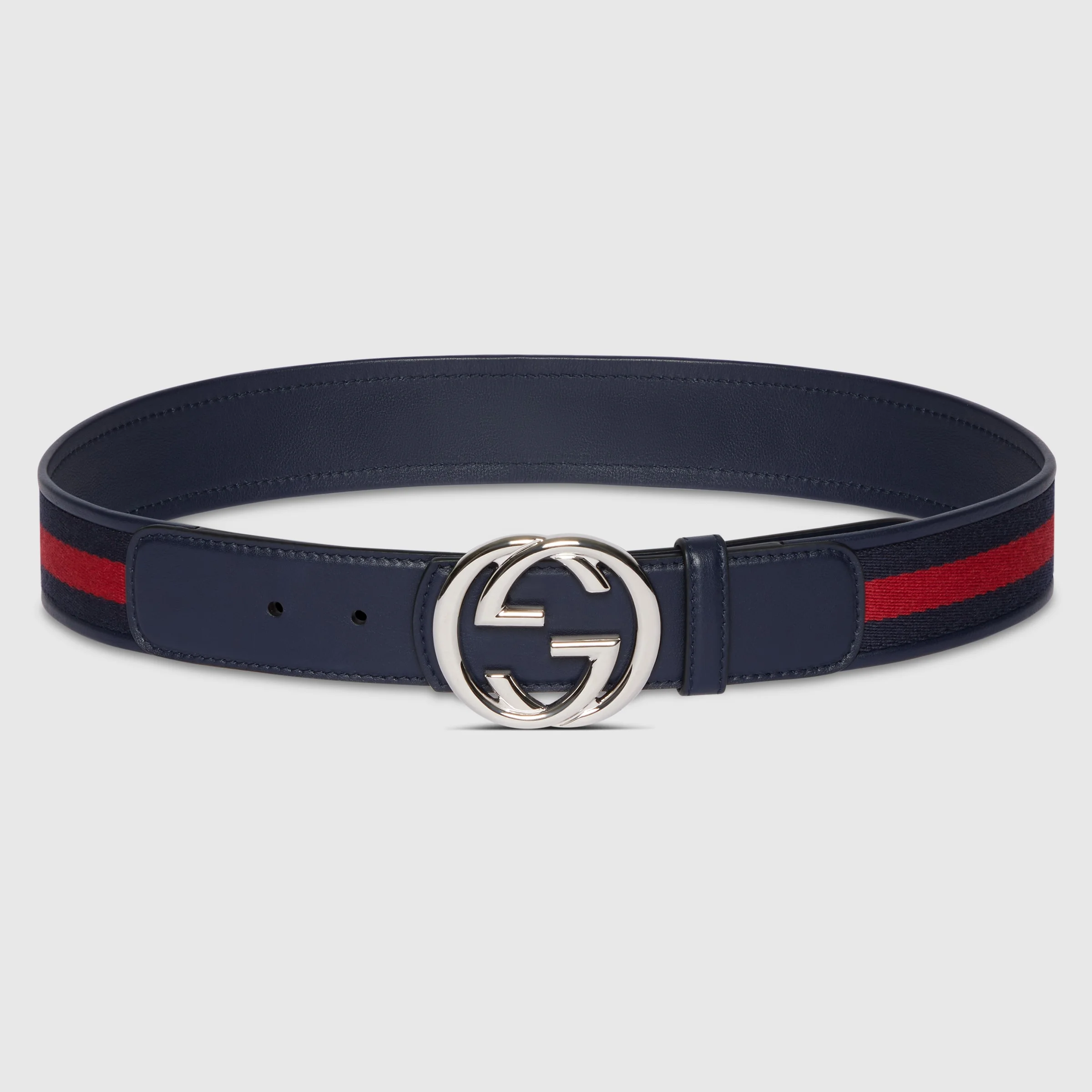 Reversible belt with Interlocking G buckle - 1
