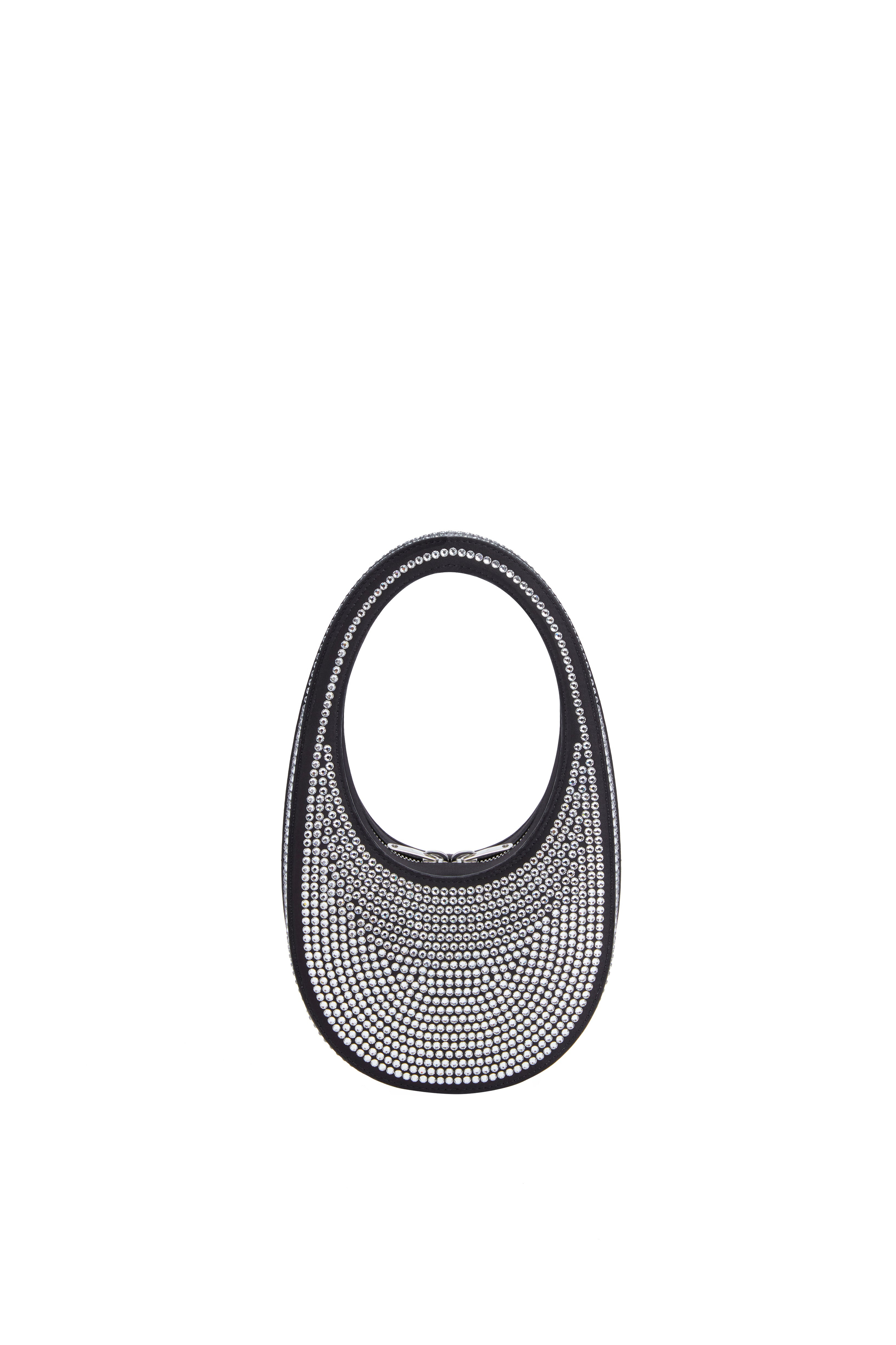 Crystal-Embellished Mini Swipe Bag - 8