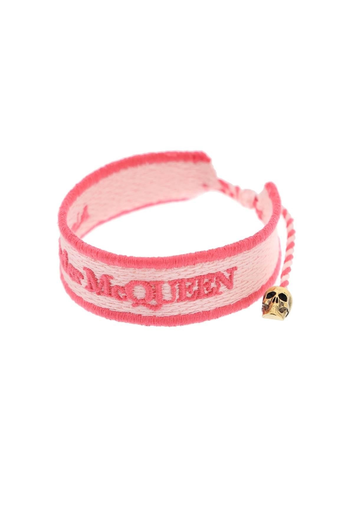 ALEXANDER MCQUEEN - EMBROIDERED BRACELET - 3