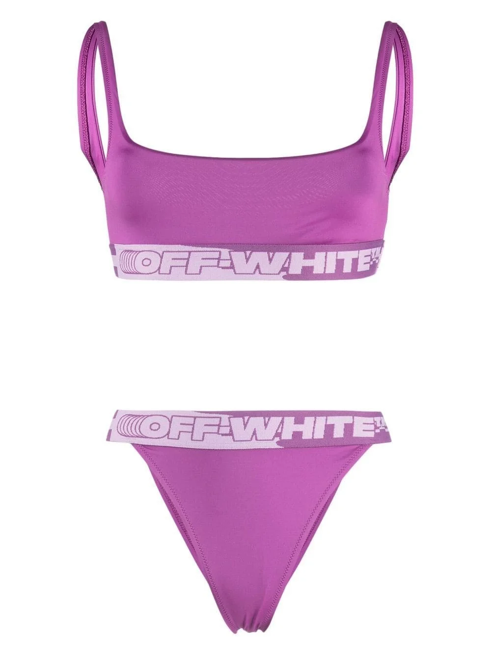 logo tape bikini - 1