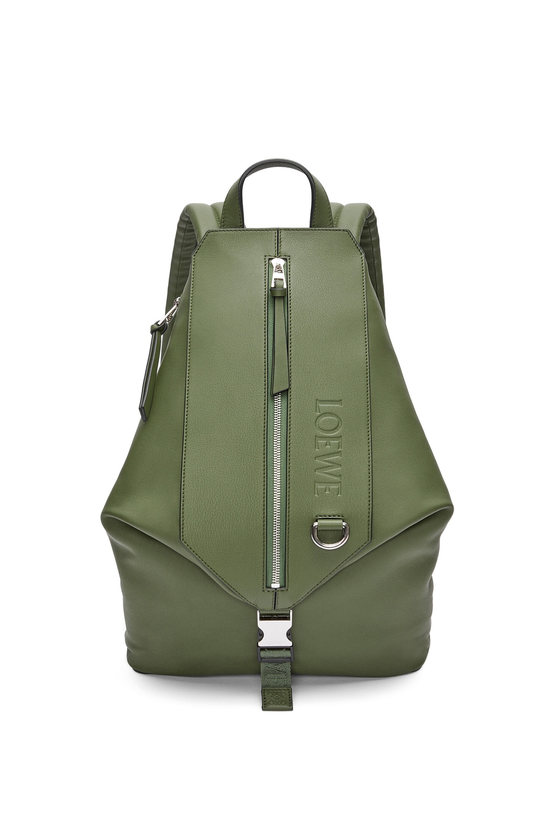 Small Convertible backpack in classic calfskin - 1