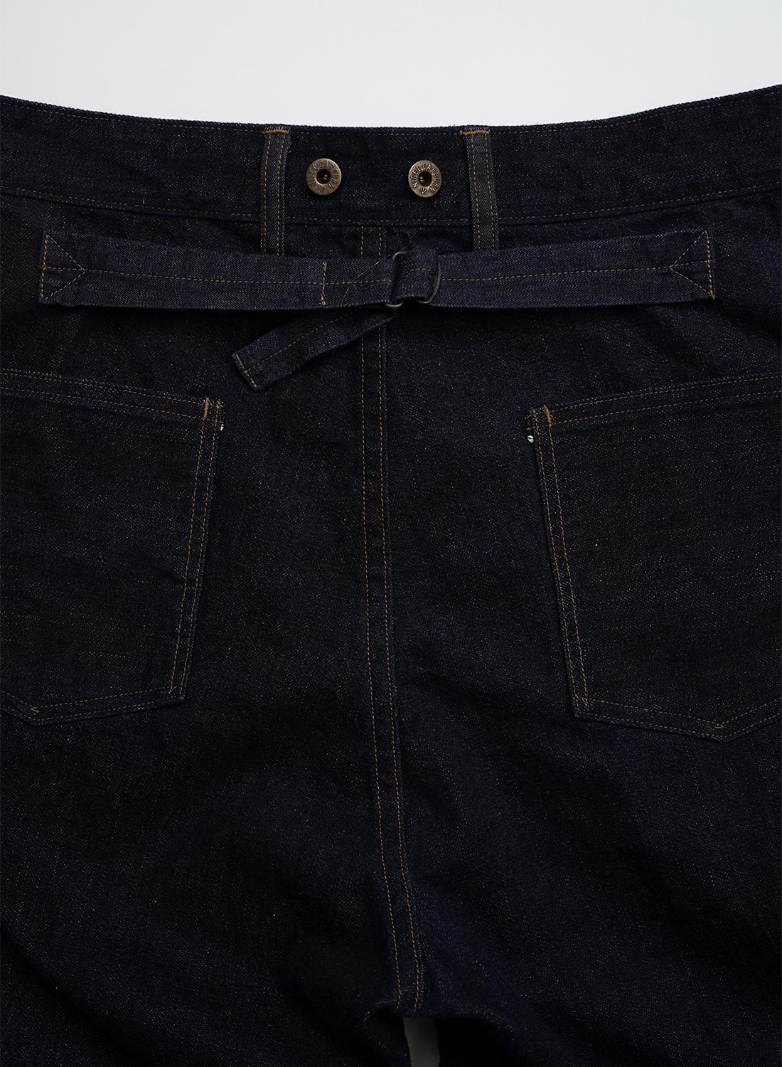 パンツ NIGEL CABOURN-DECK PANT-C/L DENIM Nigel Cabourn 30's Deck Pant 12.5oz Denim in Indigo | REVERSIBLE