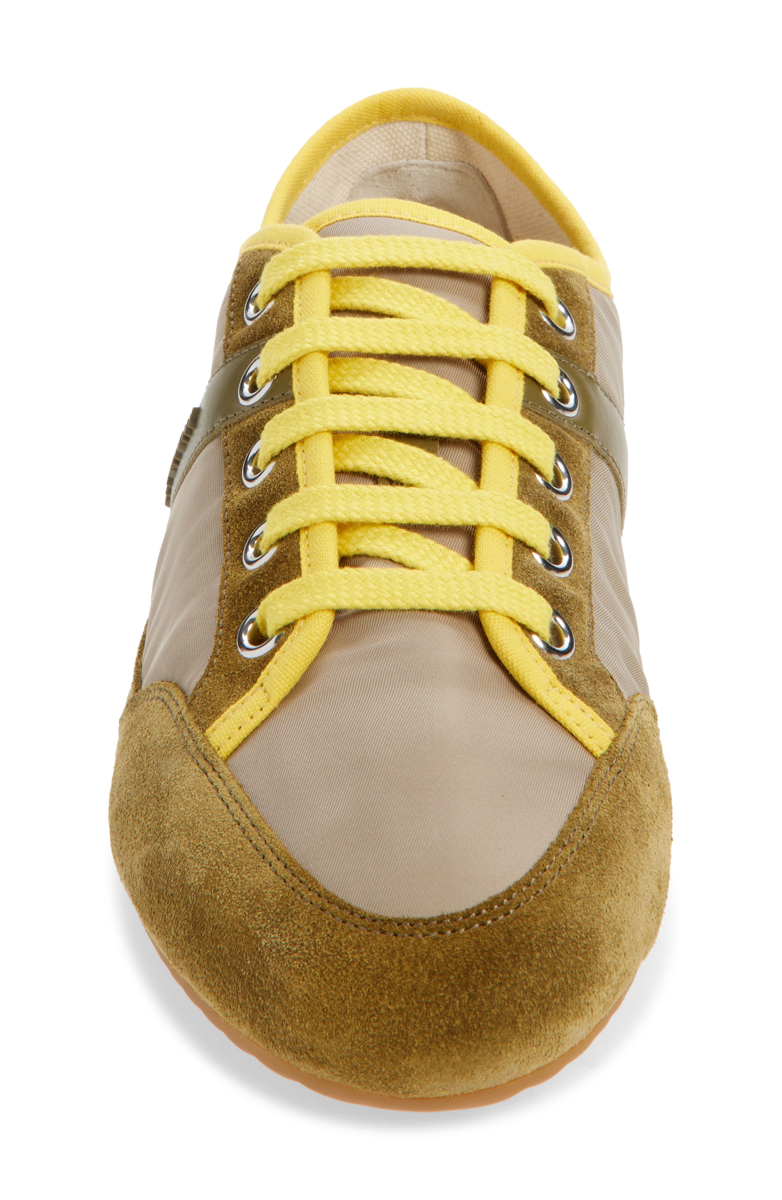 Givenchy Slim Sneaker in Khaki/Yellow at Nordstrom - 4
