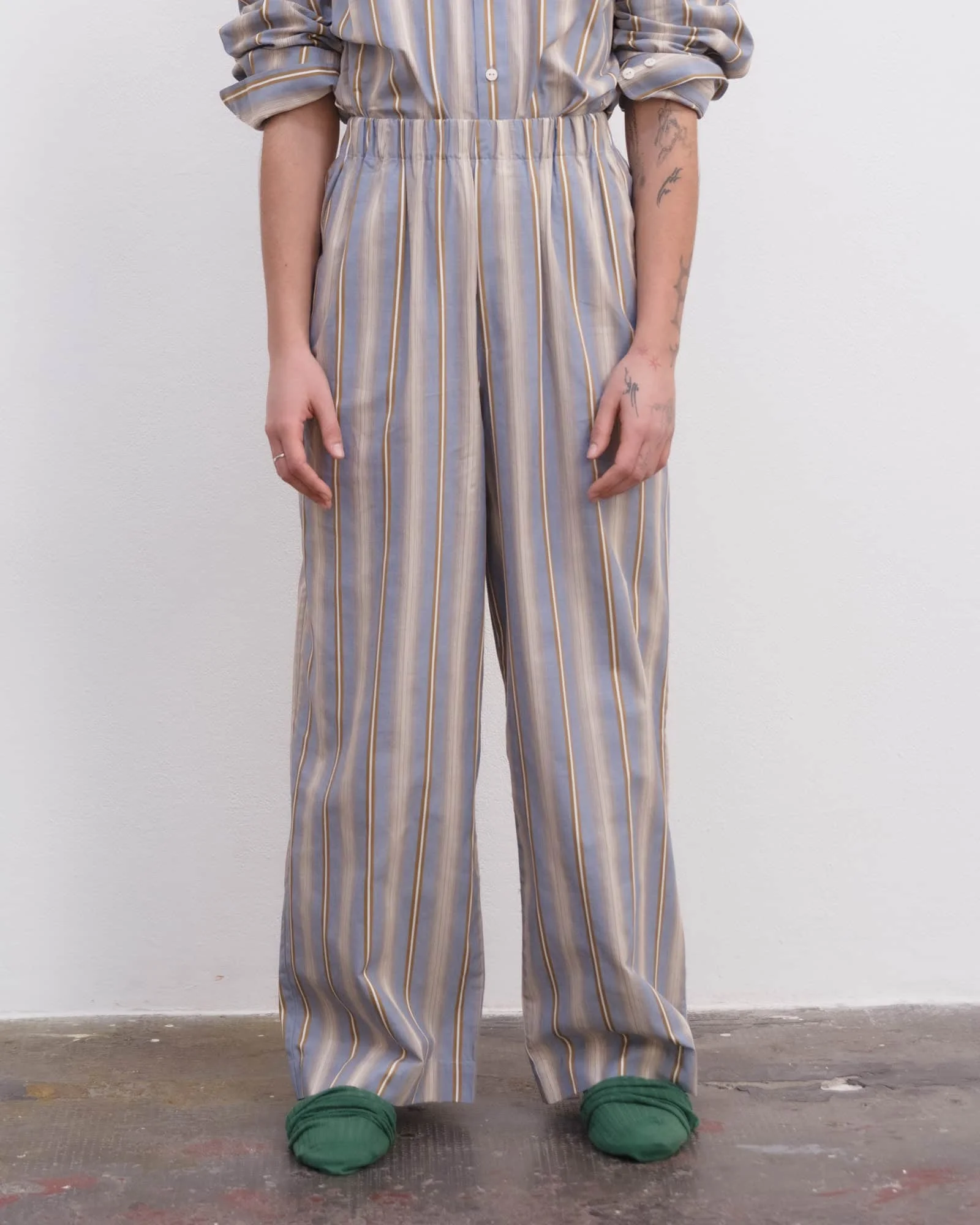 Claude Pants - Organic Cotton Poplin - 1
