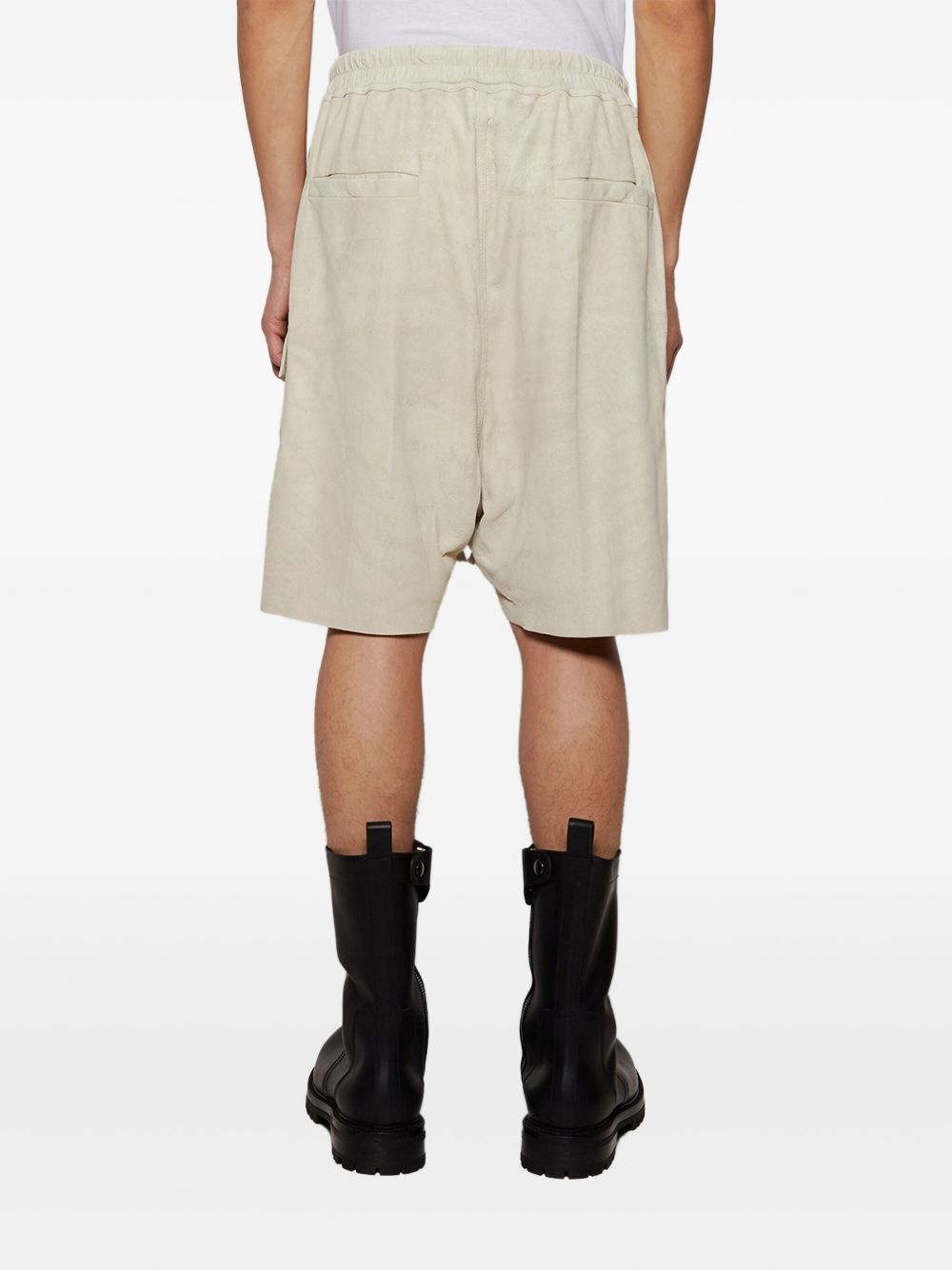 leather shorts - 5