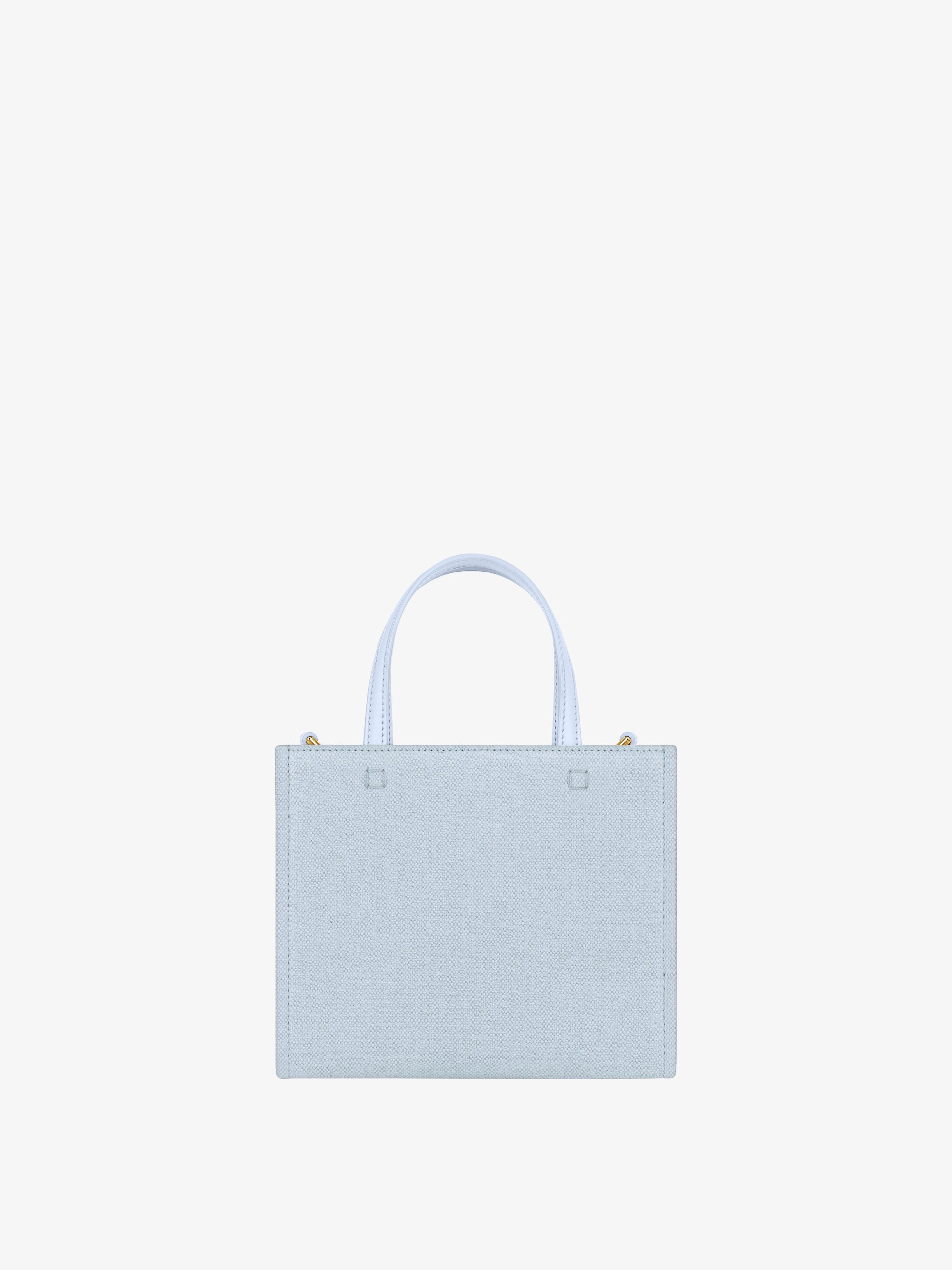 MINI G-TOTE SHOPPING BAG IN CANVAS - 4