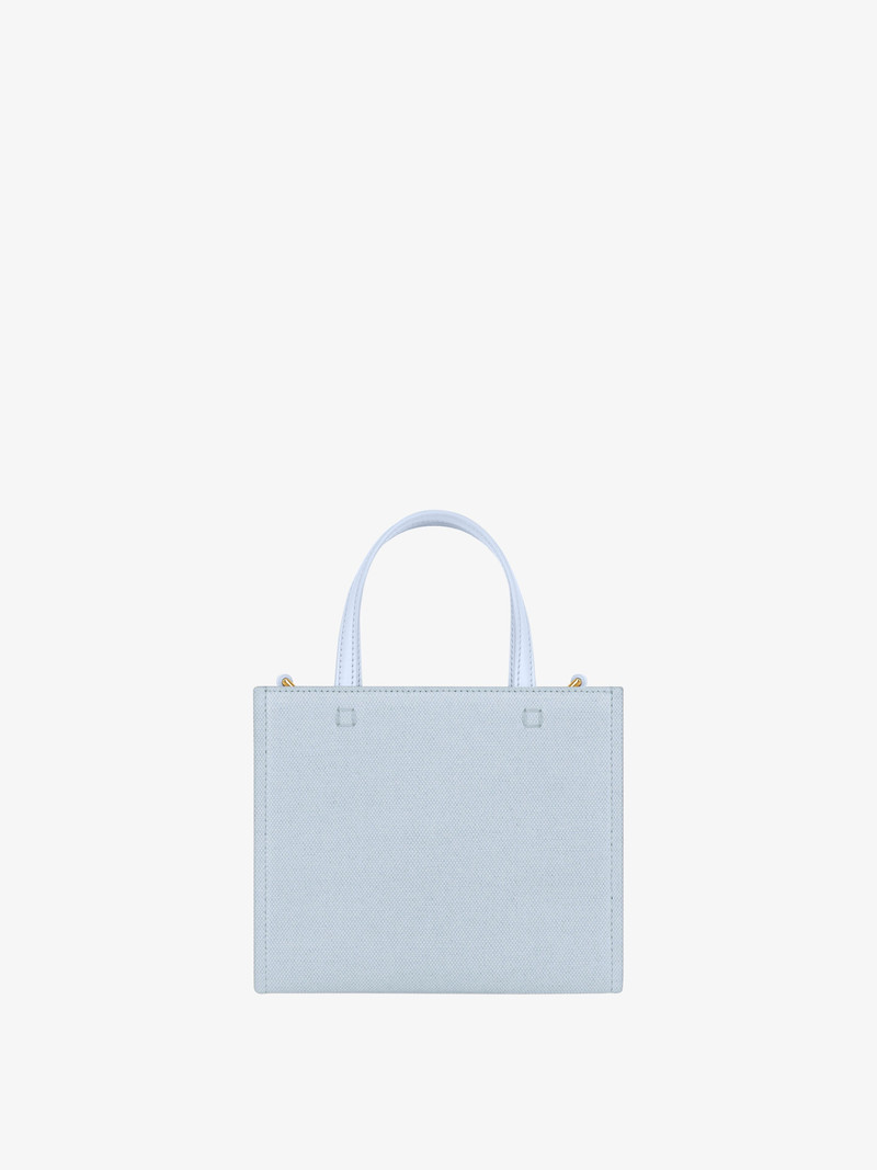 MINI G-TOTE SHOPPING BAG IN CANVAS 4