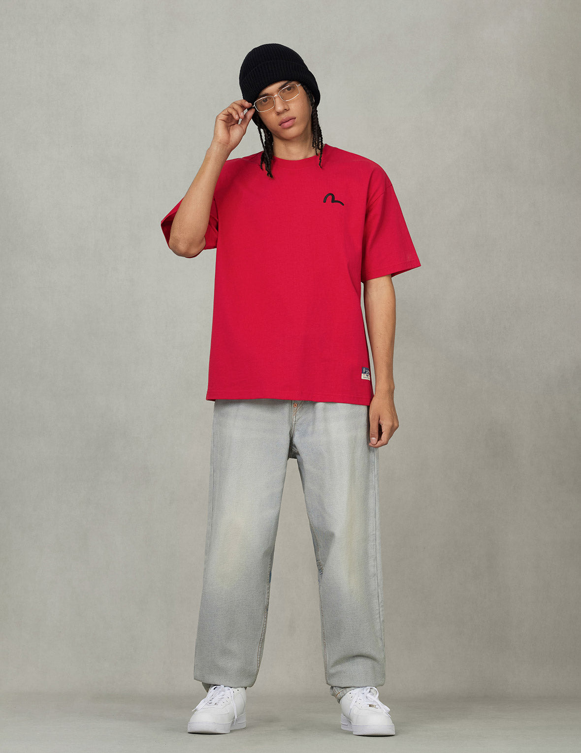 Embroidery Seagull Relax Fit T-Shirt - 3