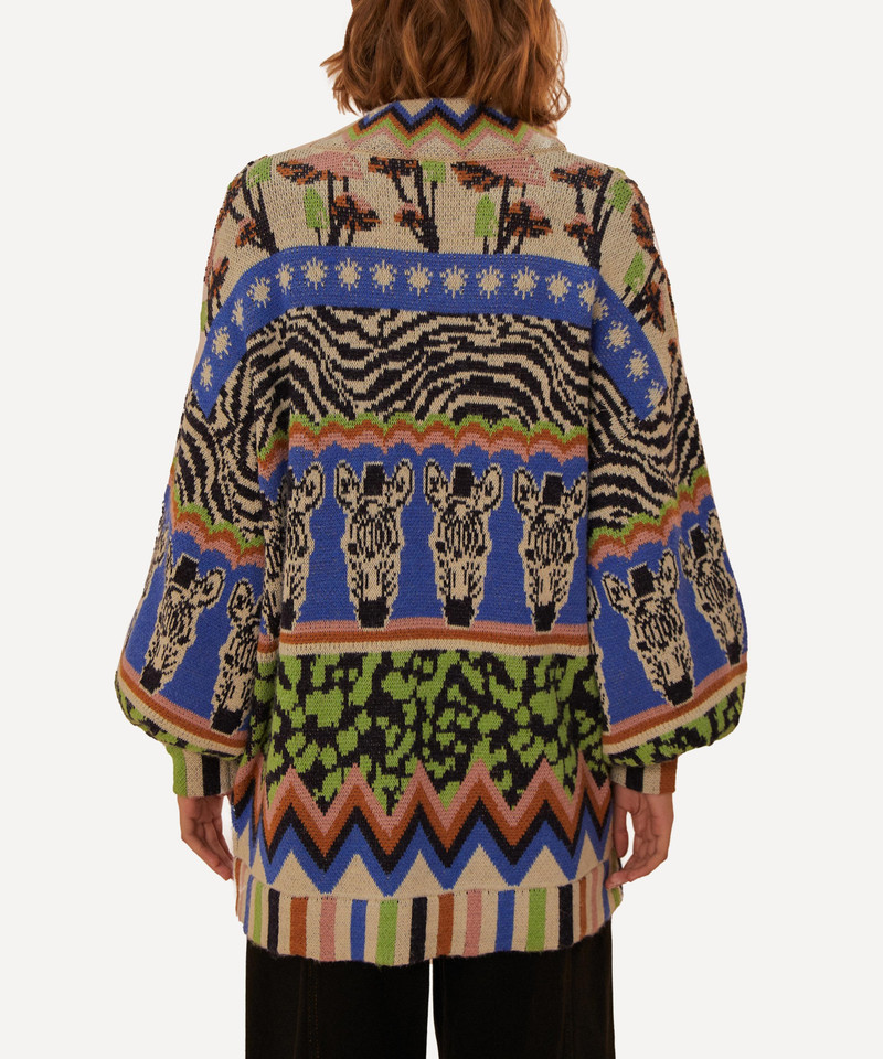 FARM RIO Zebra Ainika Cardigan outlook