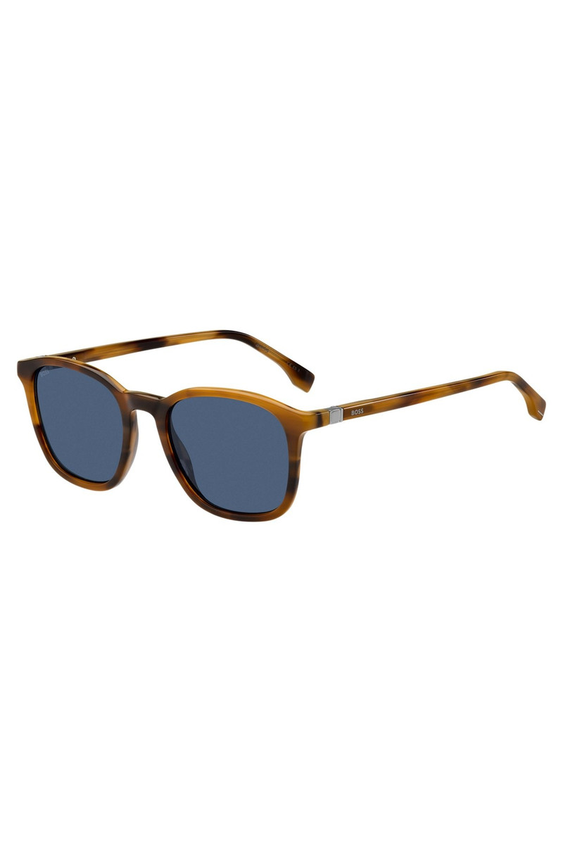 HAVANA-ACETATE SUNGLASSES WITH 360° HINGES 1