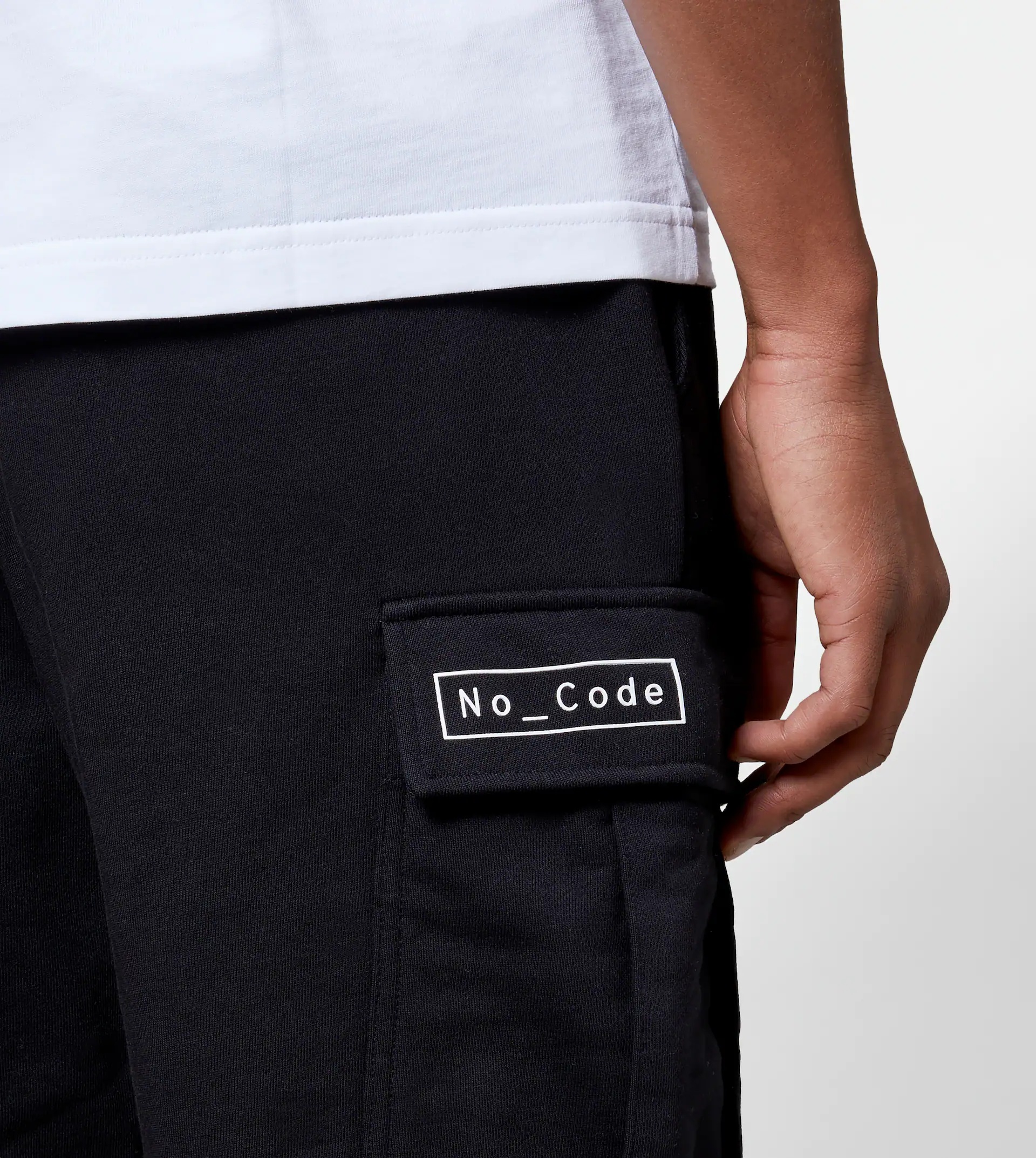 JOGGER SHORTS NO_CODE - BLACK - 5