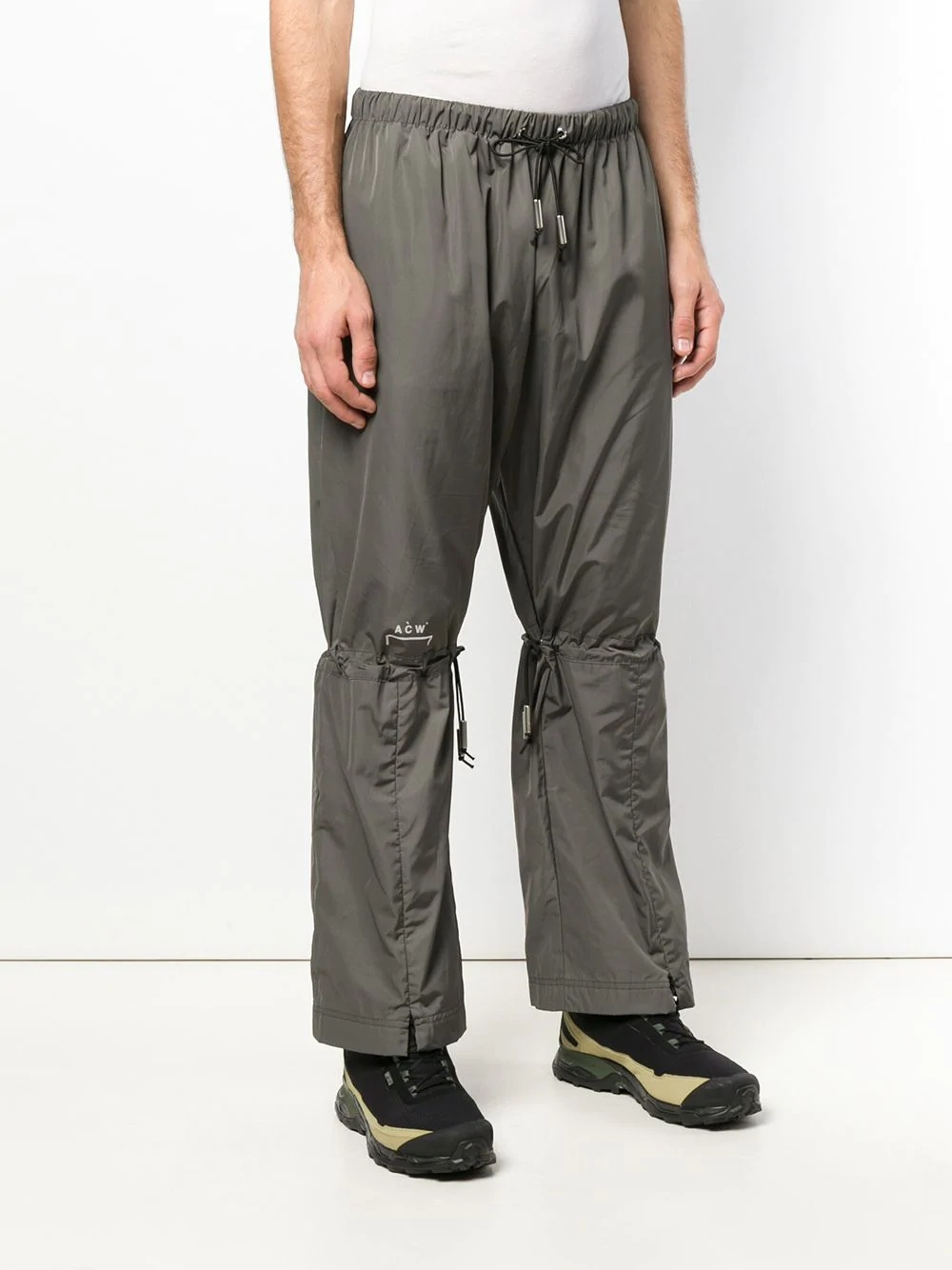 drawstring detail trousers - 3