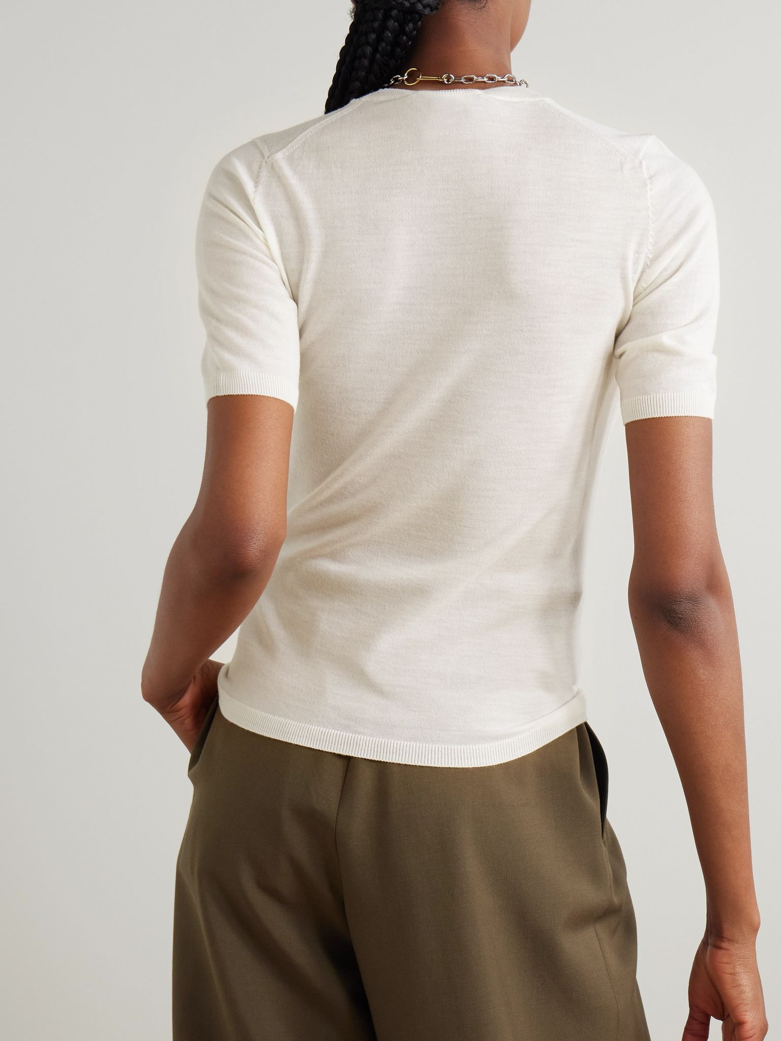 Gerico wool sweater White - 4